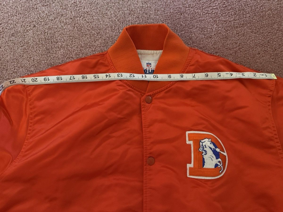 Starter Vintage Denver Broncos Orange Starter Satin Bomber Jacket XL Size US L / EU 52-54 / 3 - 14 Thumbnail