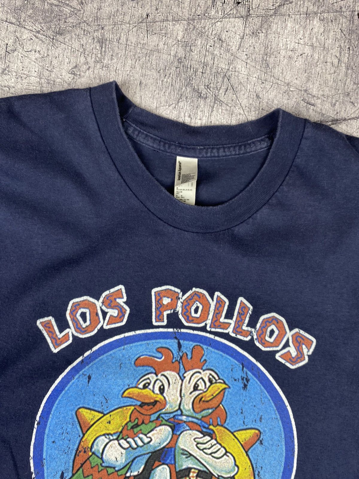 Band Tees Vintage Breaking Bad Los Pollos Hermanos tee Size US M / EU 48-50 / 2 - 5 Thumbnail