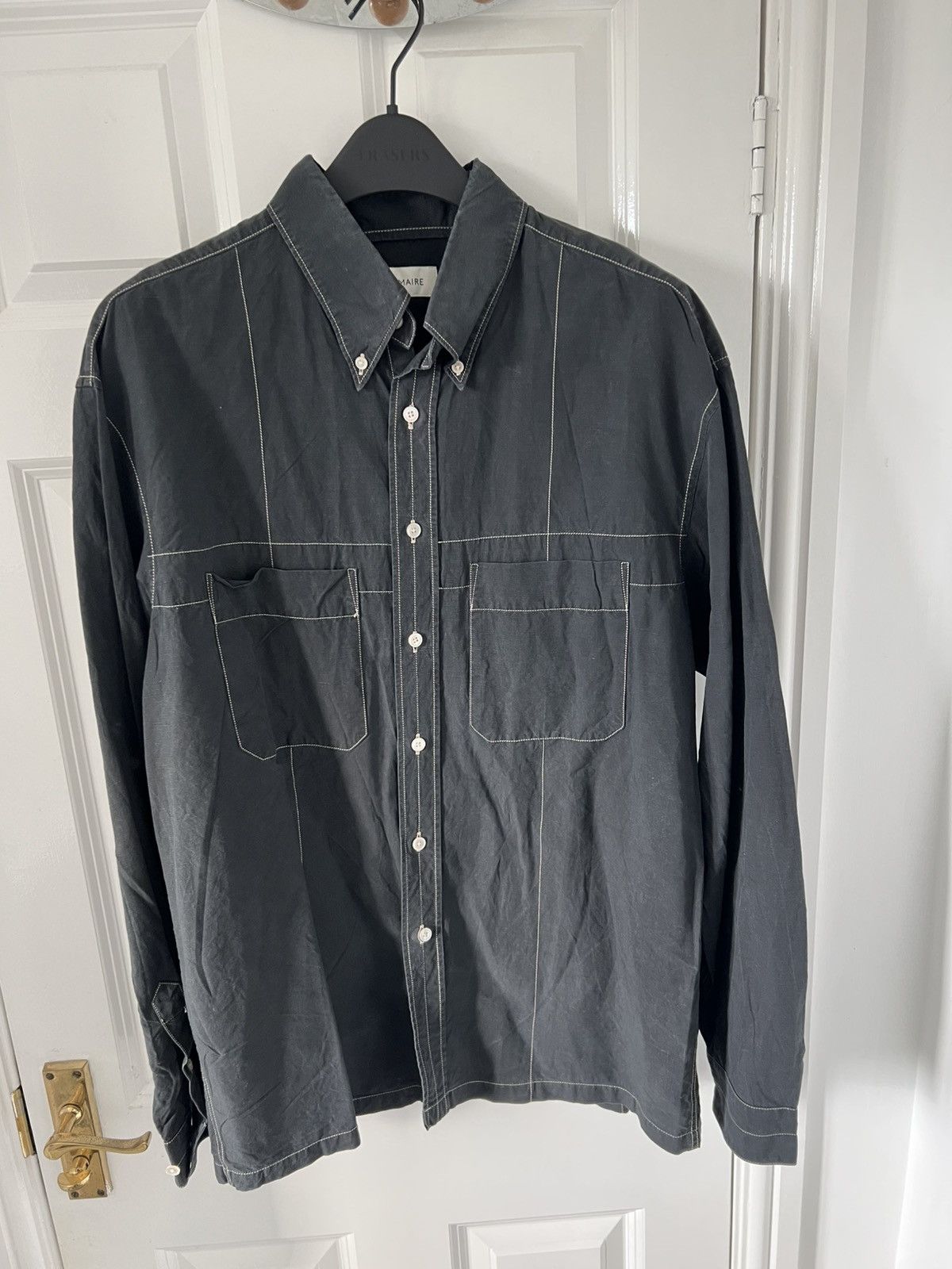 Contrast stitch shirt size 50
