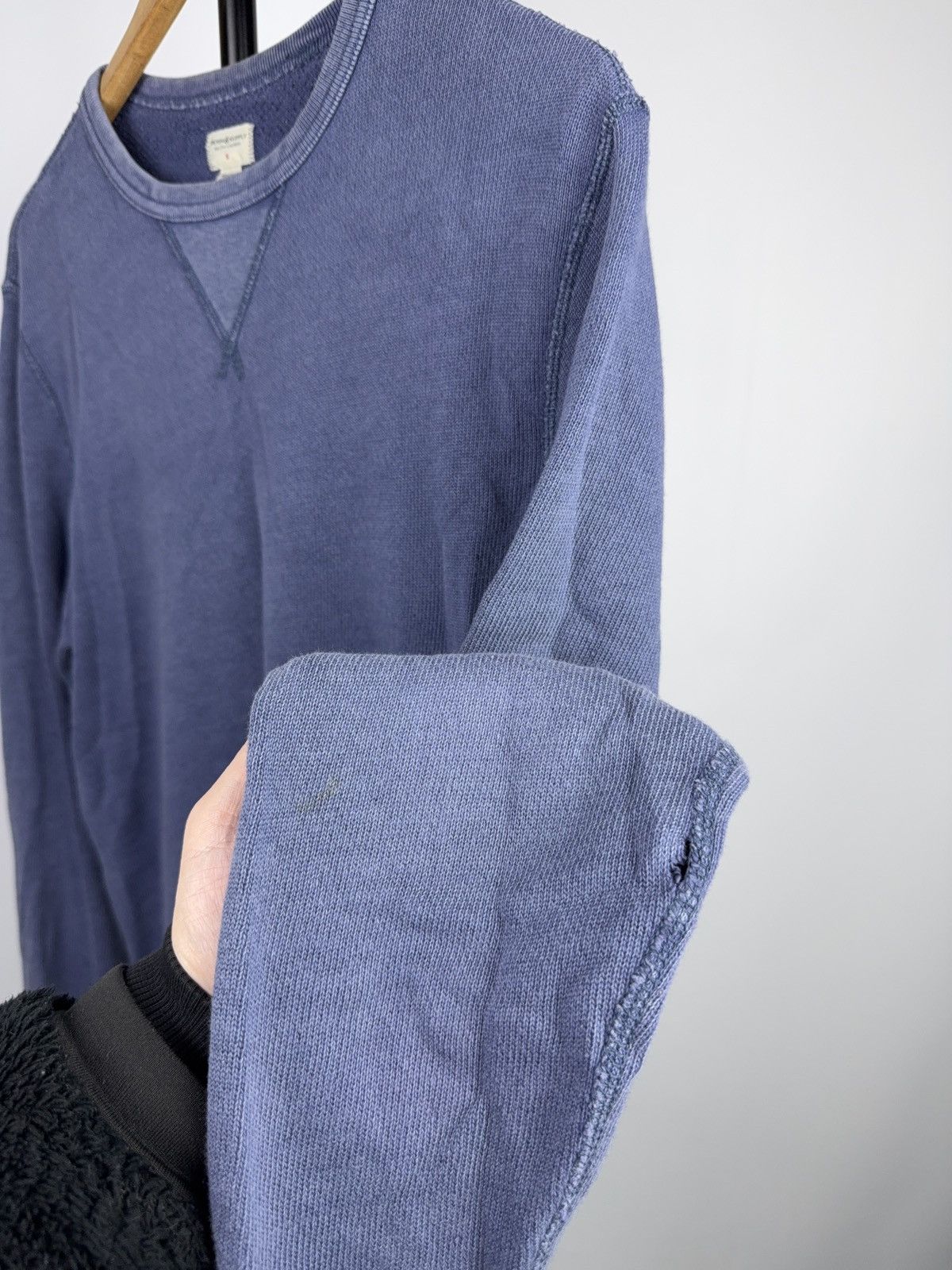 Denim & Supply Ralph Lauren Distressed Denim & Supply Ralph Lauren Faded Blue Sweatshirt Size US S / EU 44-46 / 1 - 11 Thumbnail