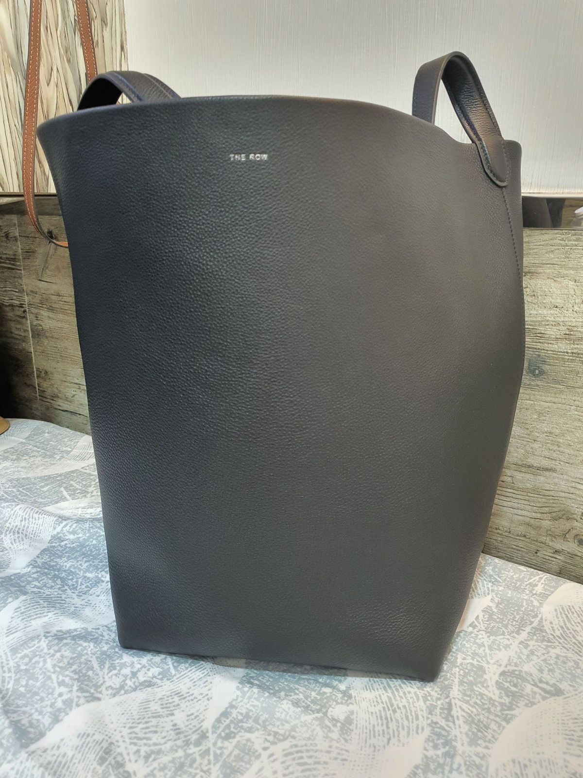 The Row Large N/S Park Tote Bag in Leather Size ONE SIZE - 4 Thumbnail