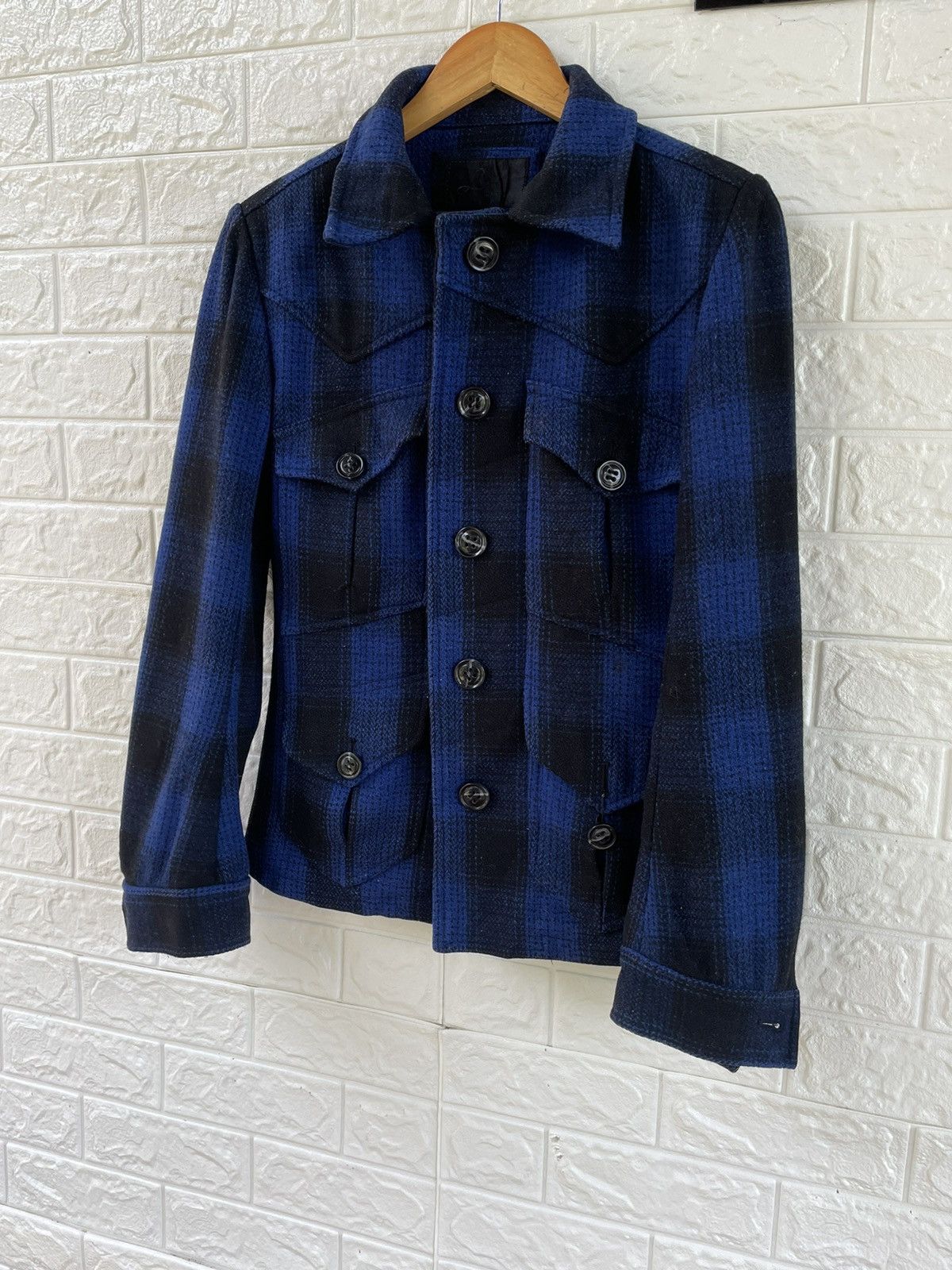 Japanese Brand × Vintage Vintage Wool Jacket Size US S / EU 44-46 / 1 - 5 Thumbnail