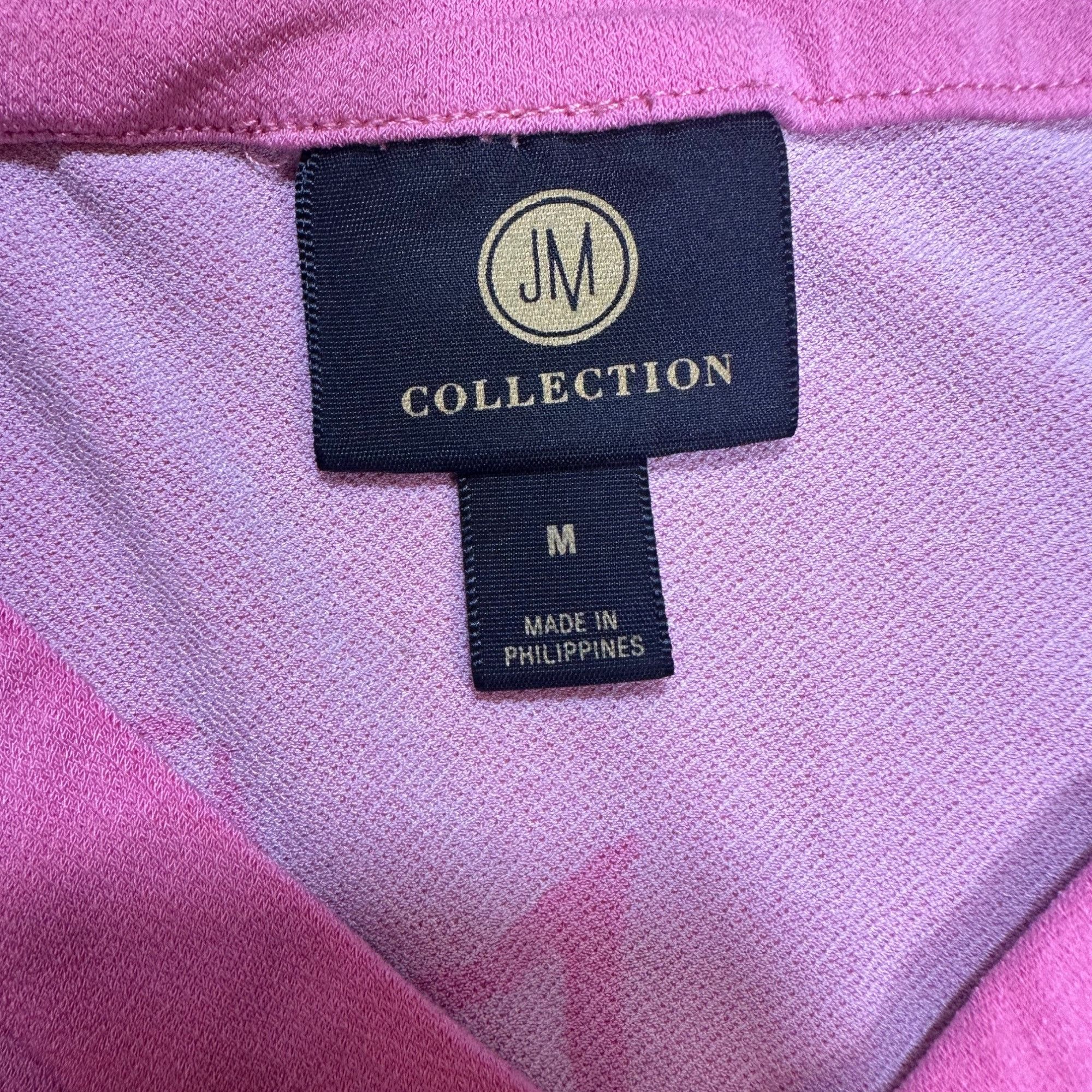 JM Collection JM Collection Bohemian Paisley Floral Tunic - Pink/Navy - M Size M / US 6-8 / IT 42-44 - 3 Thumbnail