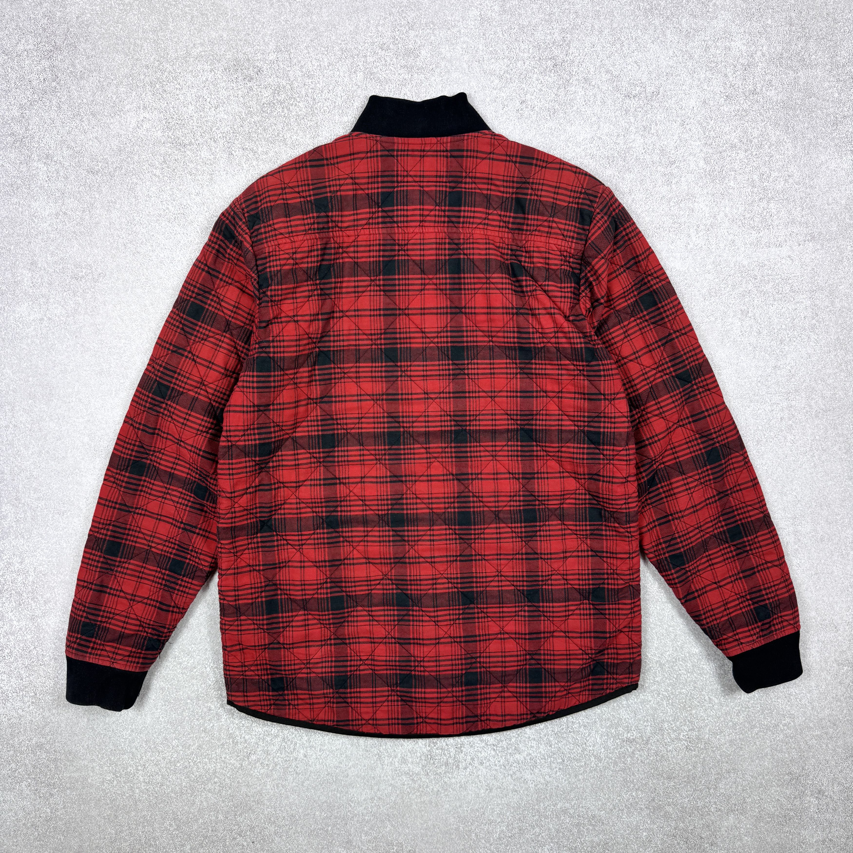 Carhartt Men`s Carhartt L/S Davis Shirts Jac Bomber Jacket Size M Size US M / EU 48-50 / 2 - 4 Thumbnail