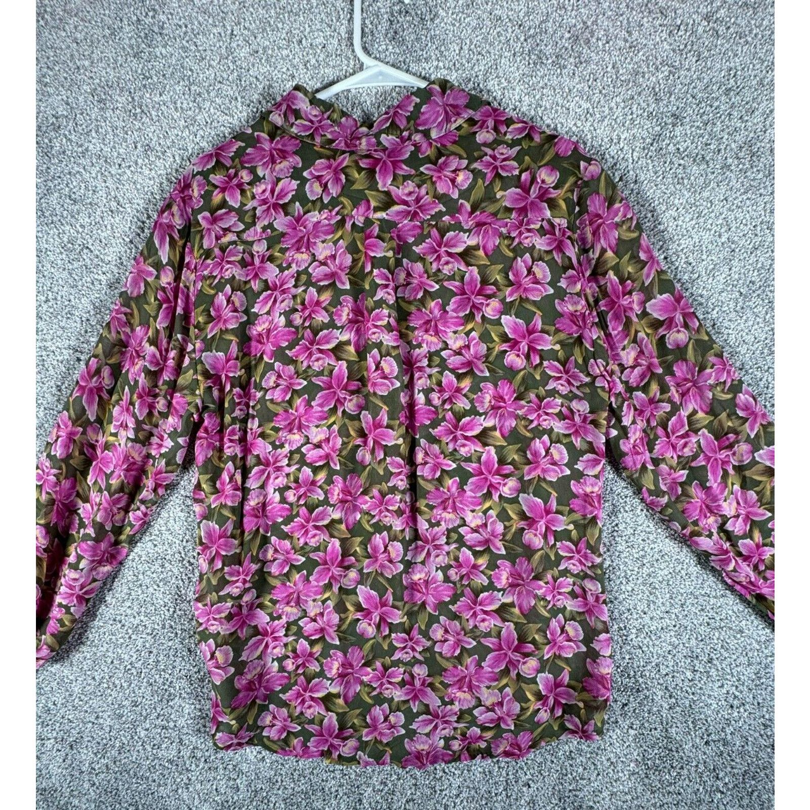 Other Casual Corner Blouse Womens 8 Cottagecore Vintage 90s Dainty Size M / US 6-8 / IT 42-44 - 5 Thumbnail