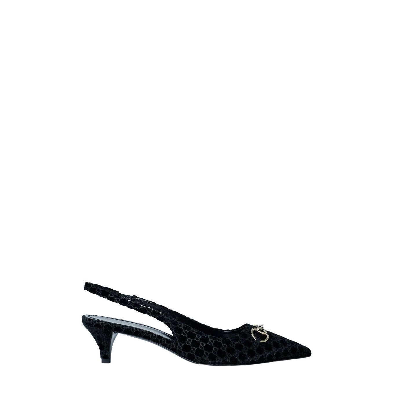 GUCCI Black GG Slingback Pumps New & Authentic (Women's size
