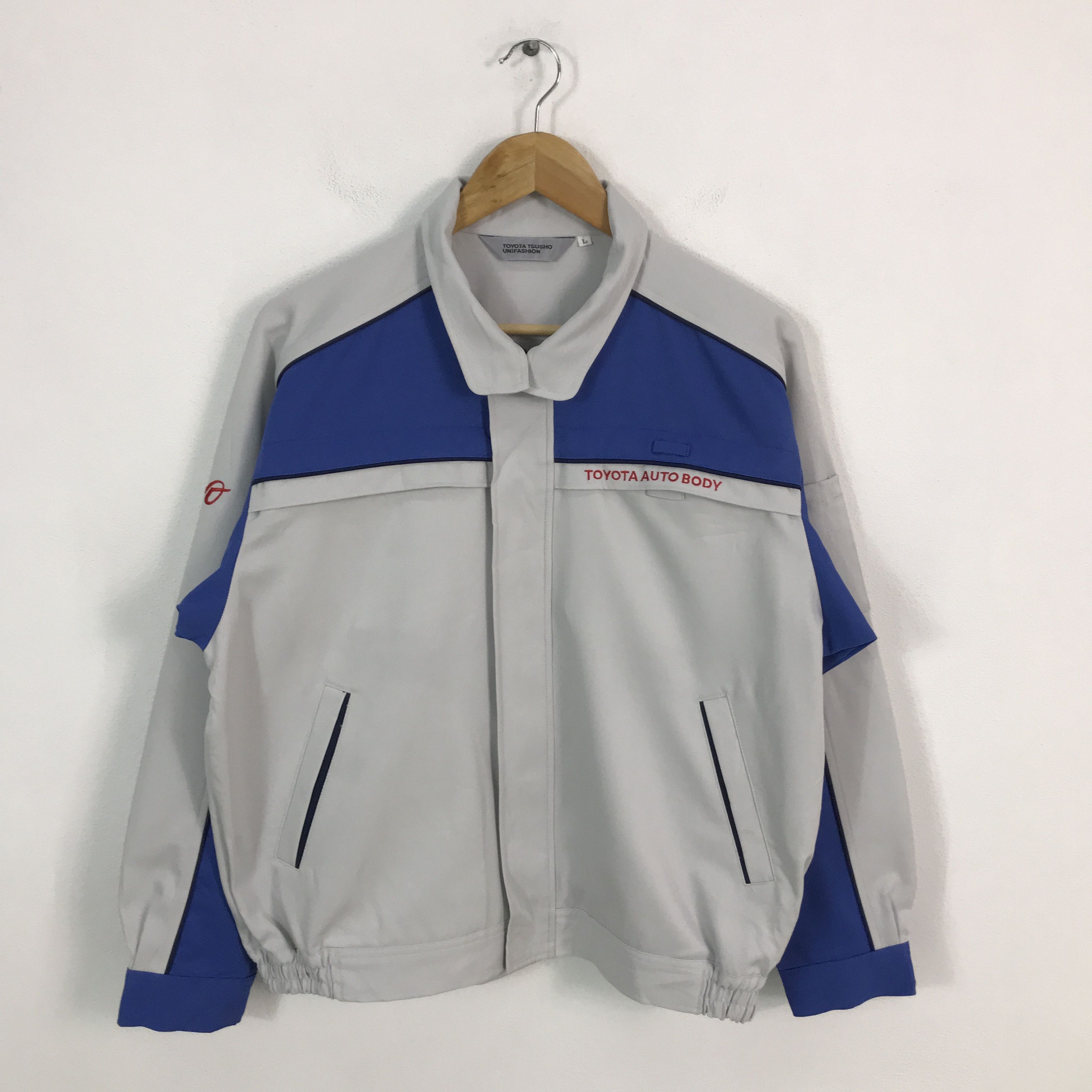 Japanese Brand TOYOTA AUTO BODY UNIFORM JACKET Size US L / EU 52-54 / 3 - 1 Thumbnail