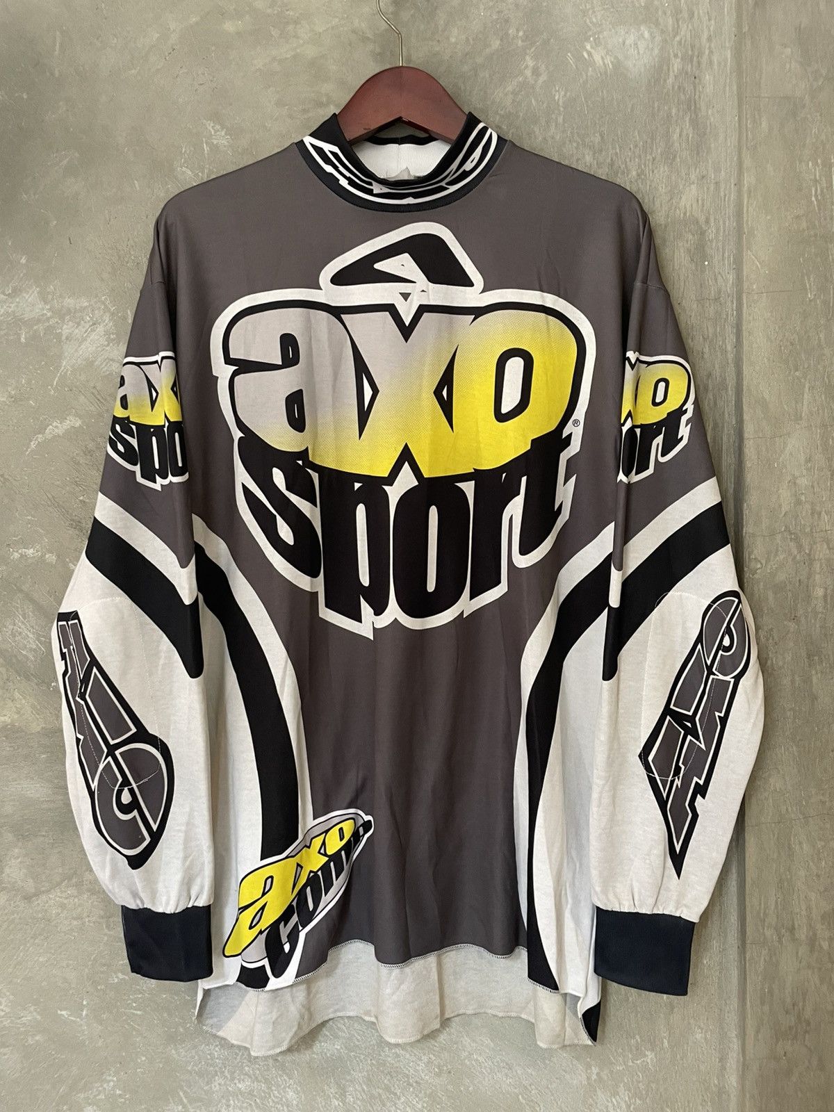Gear for Sports × Sports Specialties Vintage 90s AXO Sport Jersey AMA PRO Motocross Axo Comp Size US L / EU 52-54 / 3 - 9 Thumbnail