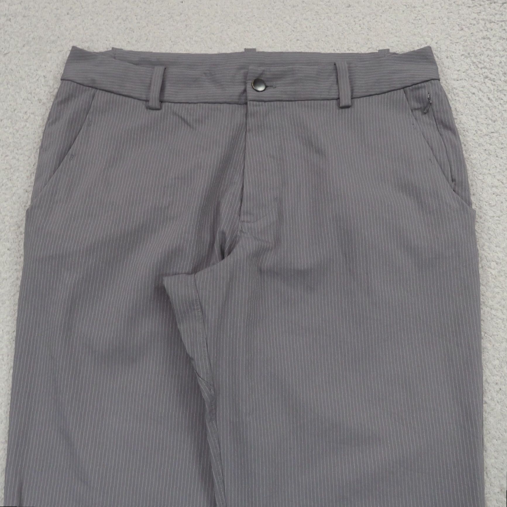 Lululemon Lululemon Pants Mens 34x32 Grey Pinstripe ABC Commission Active Chino 5 Pocket Shirt Size US 34 / EU 50 - 6 Thumbnail