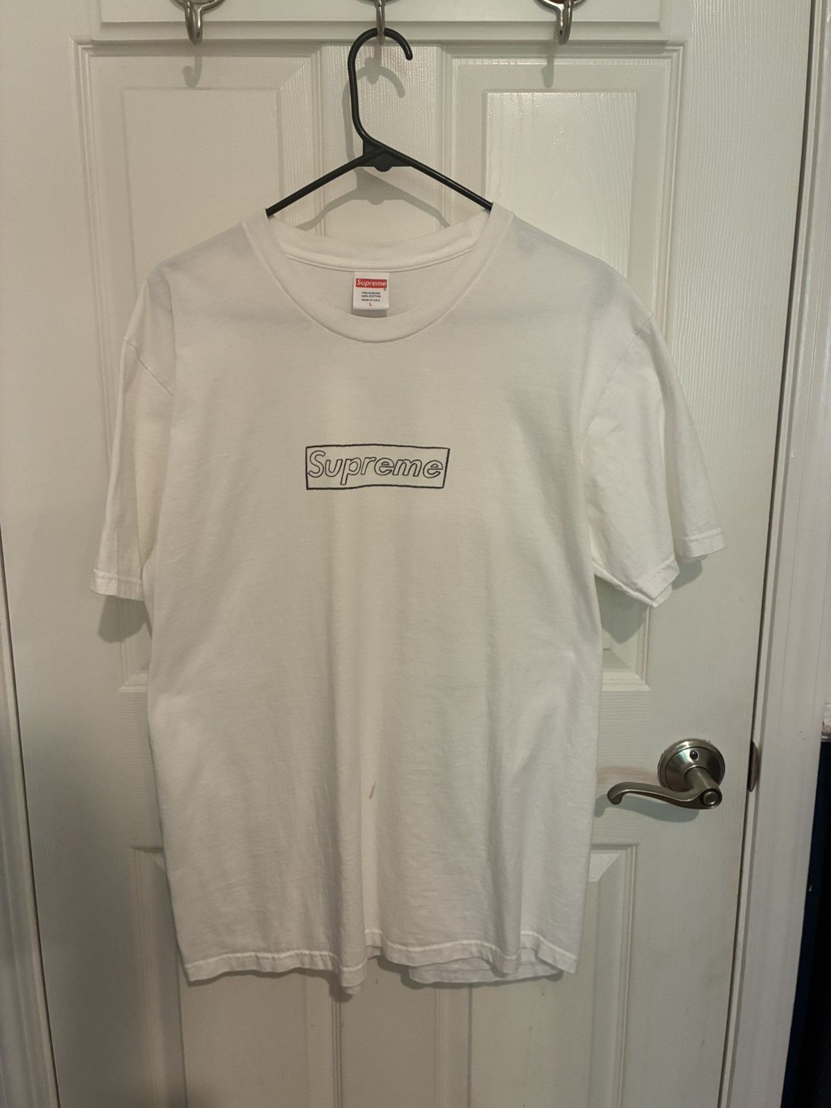 Supreme Supreme x Kaws Box Logo Tee Size US L / EU 52-54 / 3 - 1 Thumbnail
