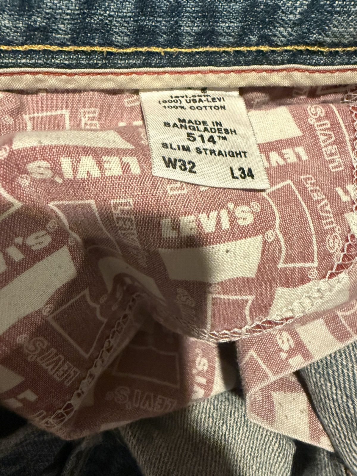 Levi's 2008 vintage levi’s blue denim jeans Size US 30 / EU 46 - 4 Thumbnail