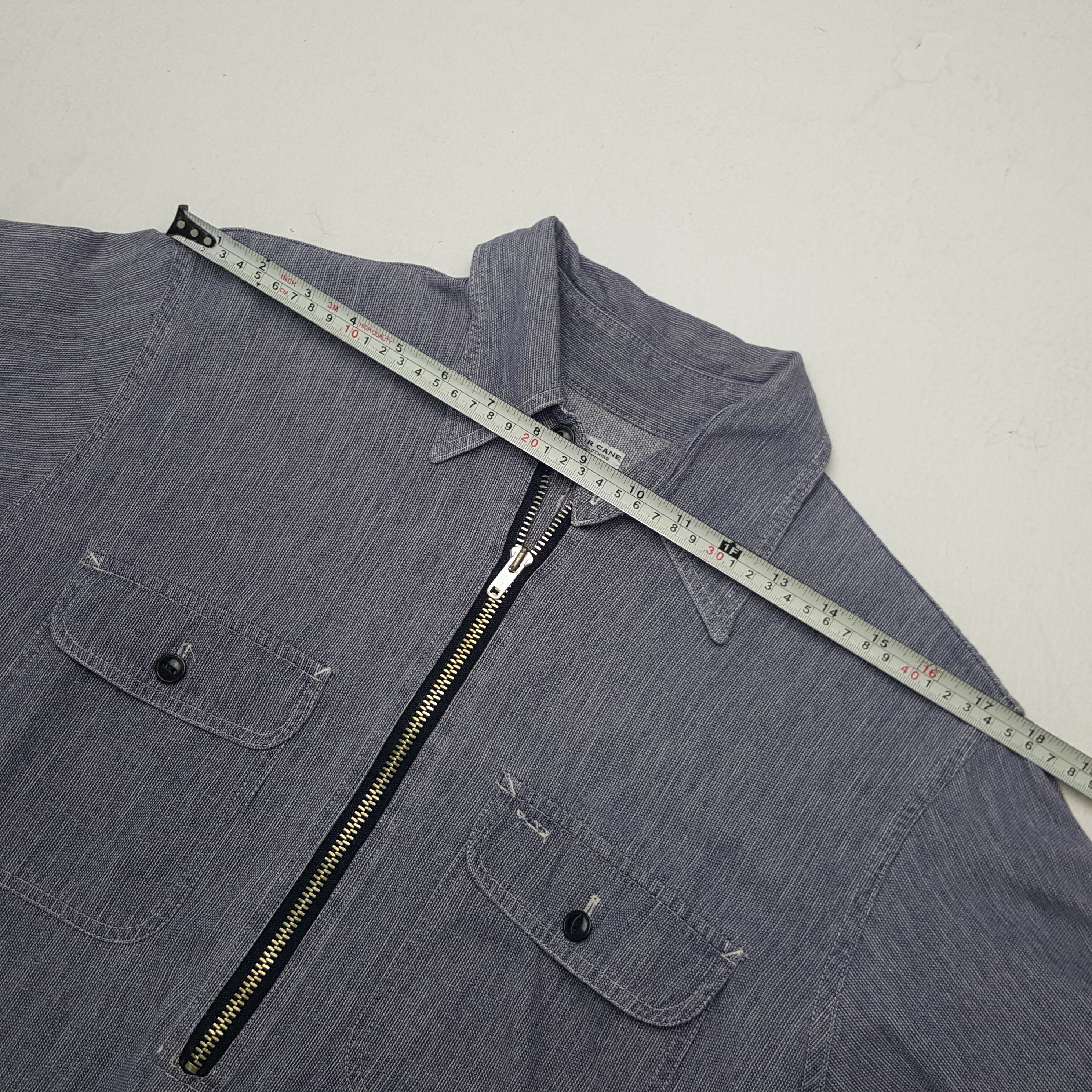 Sugar Cane × Vintage Vintage Sugar Cane Half Zipper Polos Shirt Size US L / EU 52-54 / 3 - 4 Thumbnail