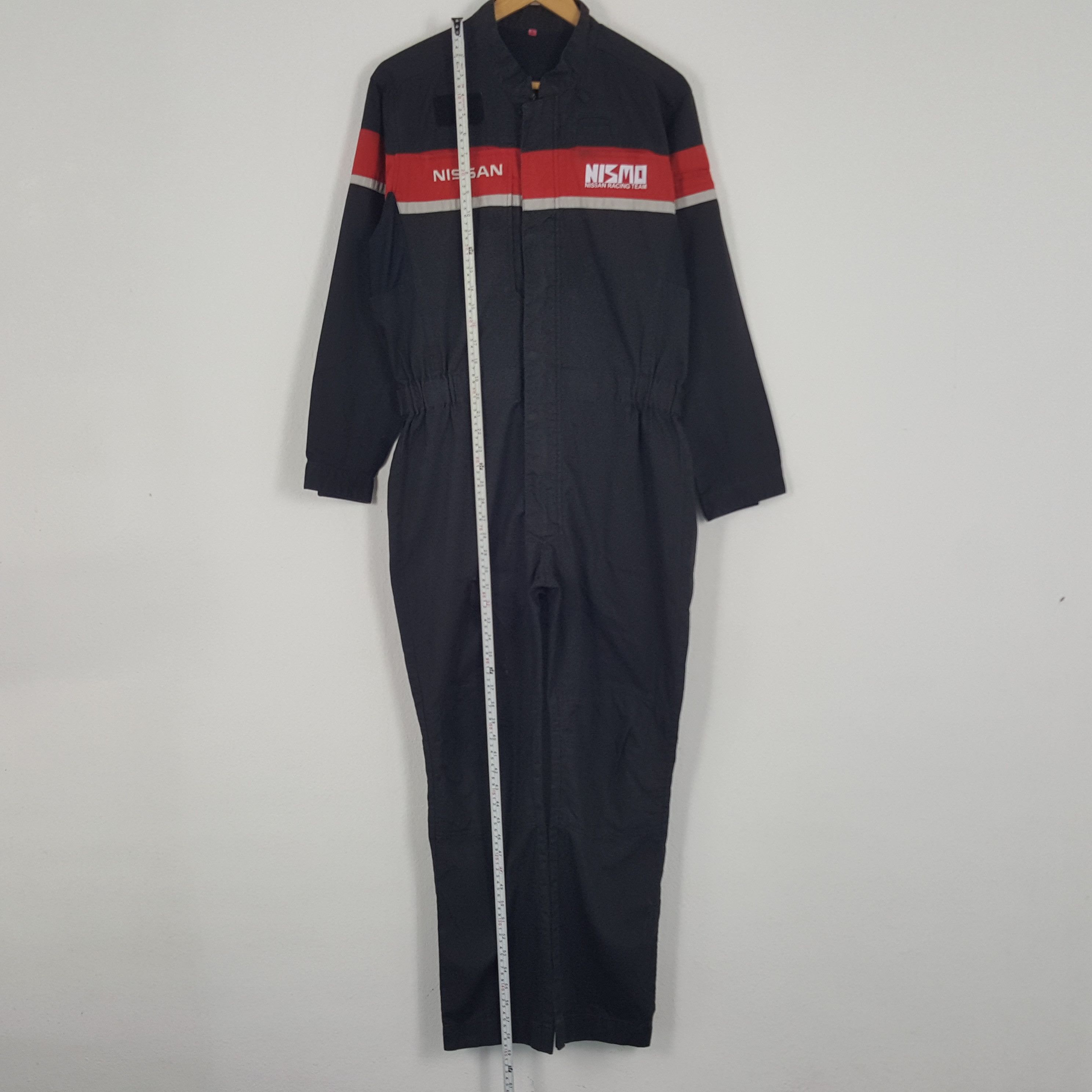 Vintage Nismo Nissan Japanese Racing Team Coverall Jacket