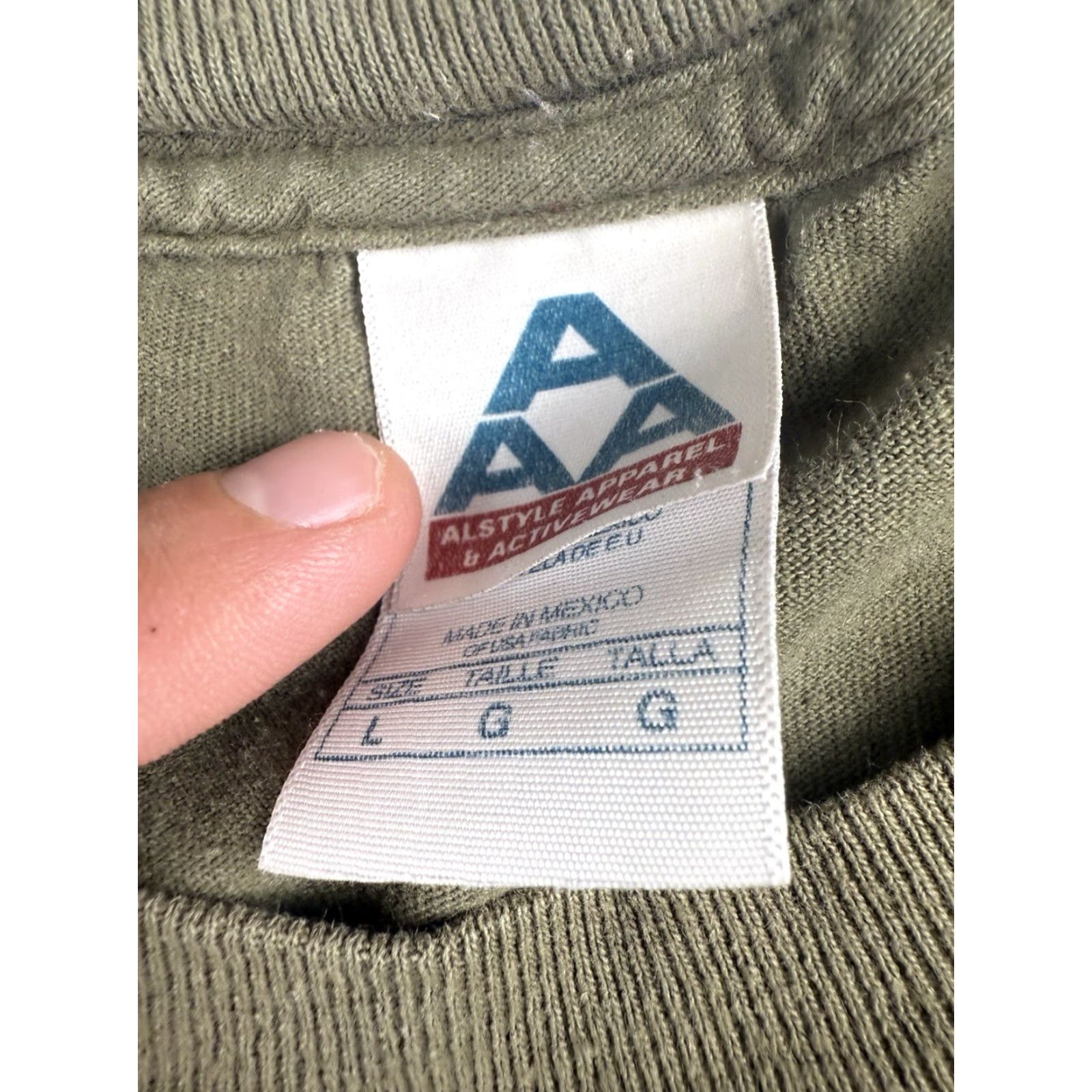 AAA VINTAGE Quebec Canada Embroidered Nature T Shirt Green Size Large Size US L / EU 52-54 / 3 - 3 Thumbnail