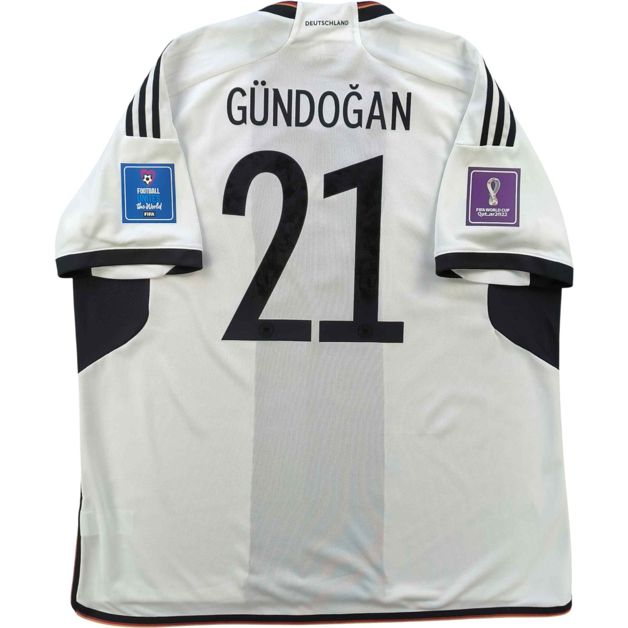 Adidas NEW Germany 2022-24 Adidas home Gündogan football jersey XXL Size US XXL / EU 58 / 5 - 1 Thumbnail