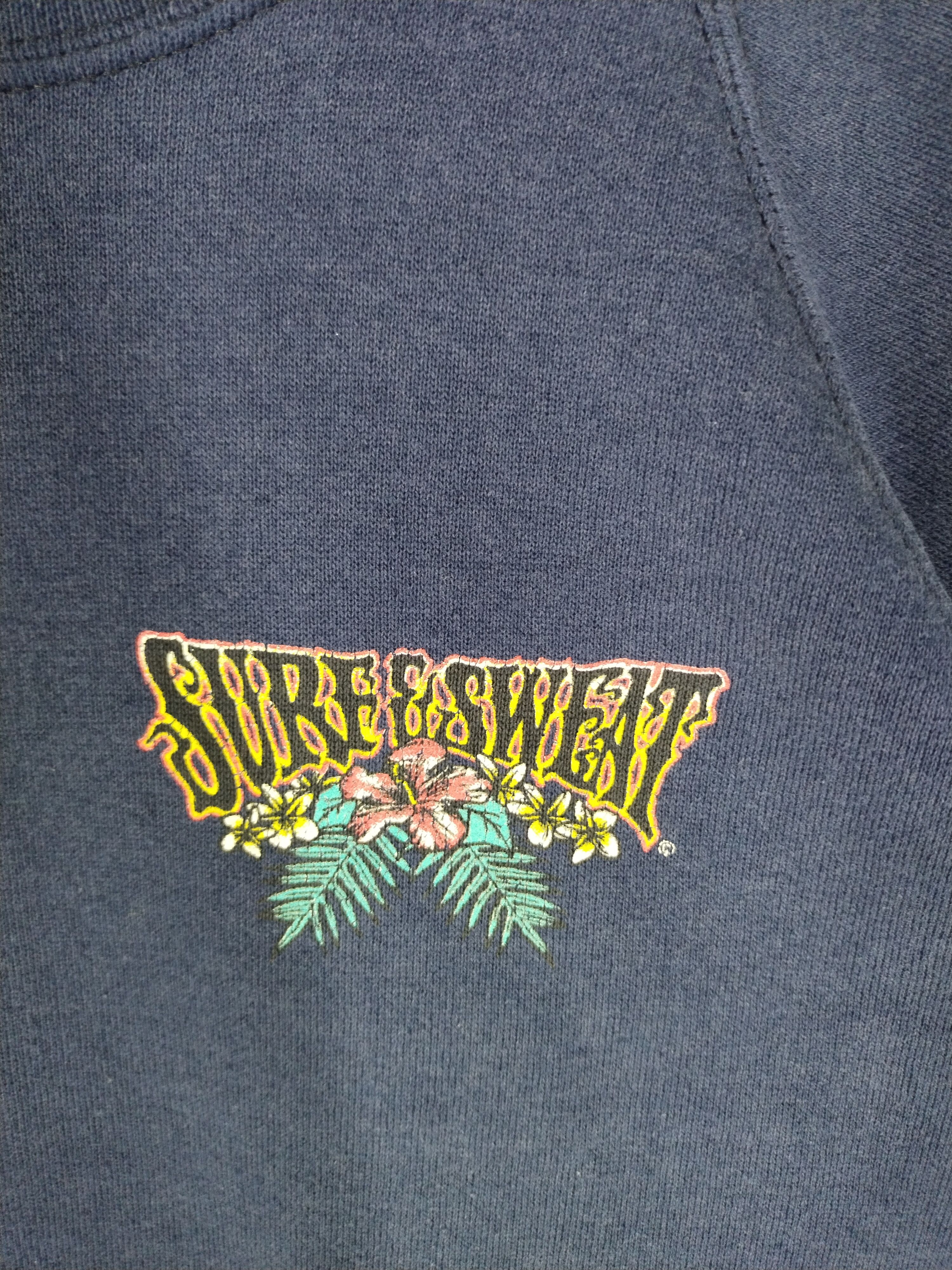 Sun Surf × Vintage 1994 Vtg 90's Surf and Sweat The Sport of Rings Sweatshirt Size US M / EU 48-50 / 2 - 4 Thumbnail