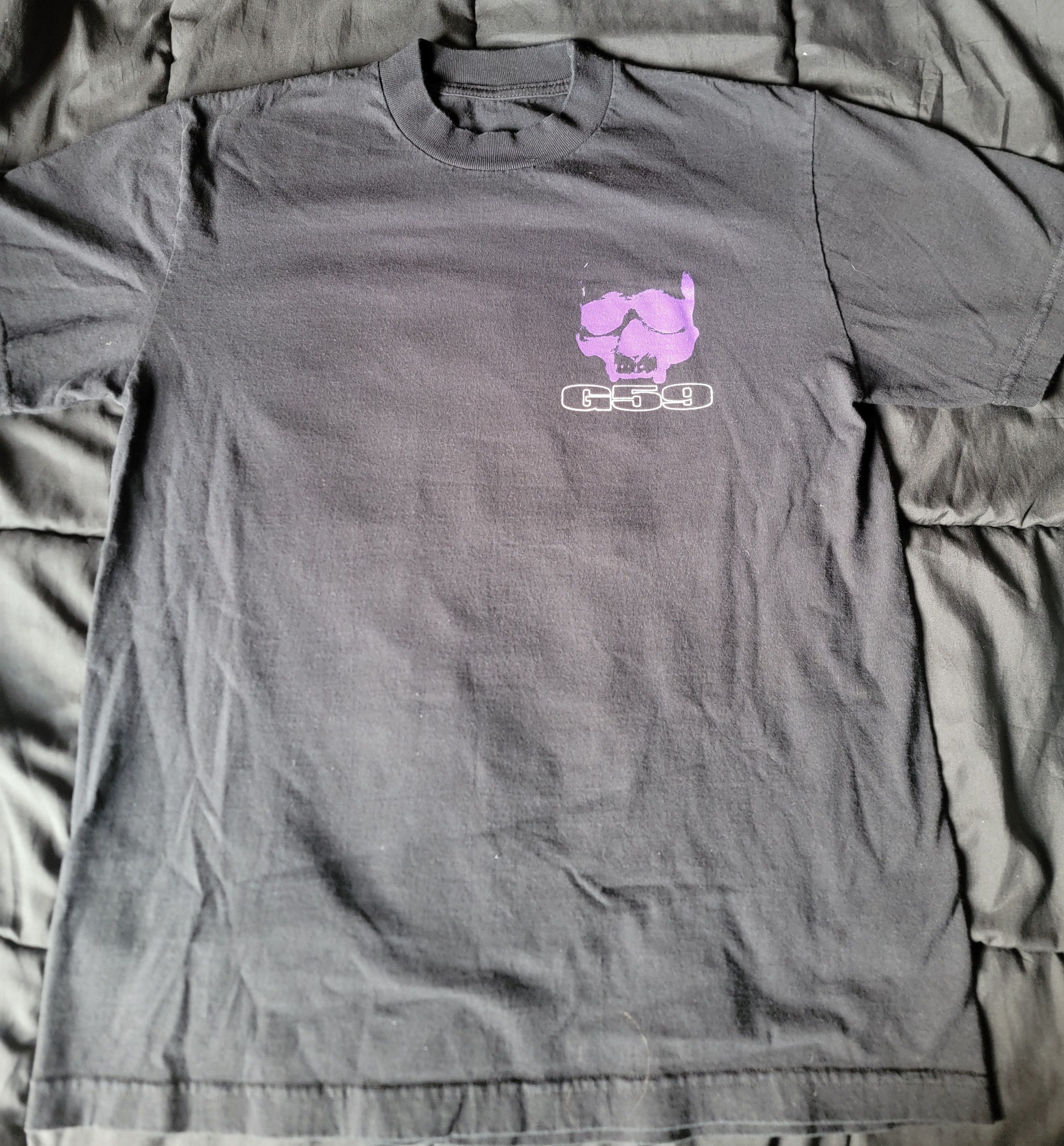 G59 Records Greyday 2023 purple skull Tee Size US M / EU 48-50 / 2 - 1 Thumbnail