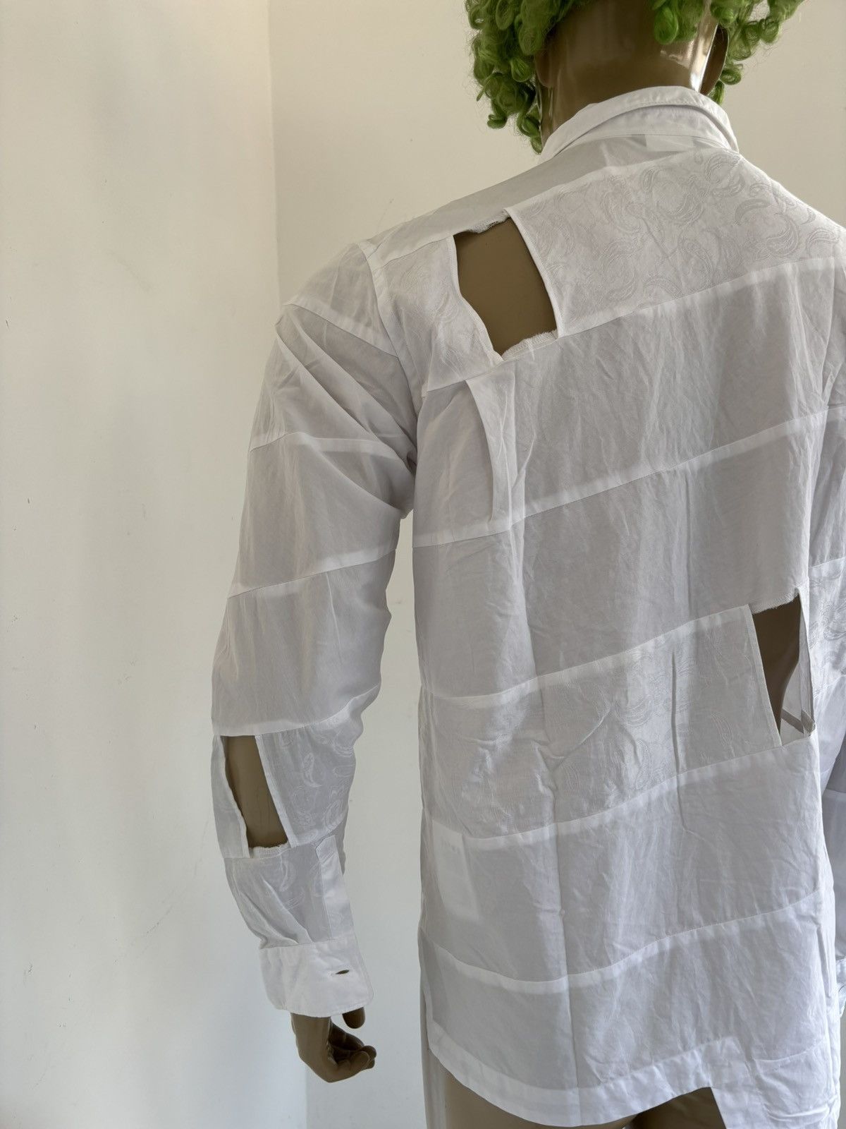 Comme des Garcons SS15 Asymmerical Cut Out Shirt Size US M / EU 48-50 / 2 - 9 Thumbnail