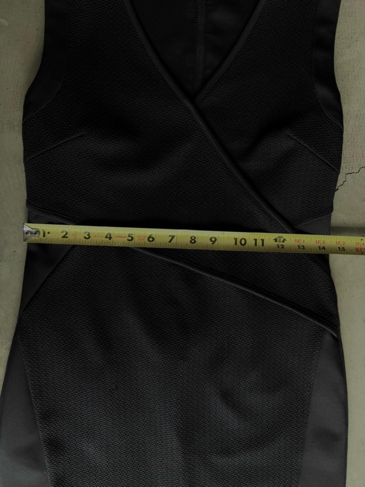 Marks & Spencer Spense / Sleeveless Wrap Detail Dress / Black Size S / US 4 / IT 40 - 4 Thumbnail
