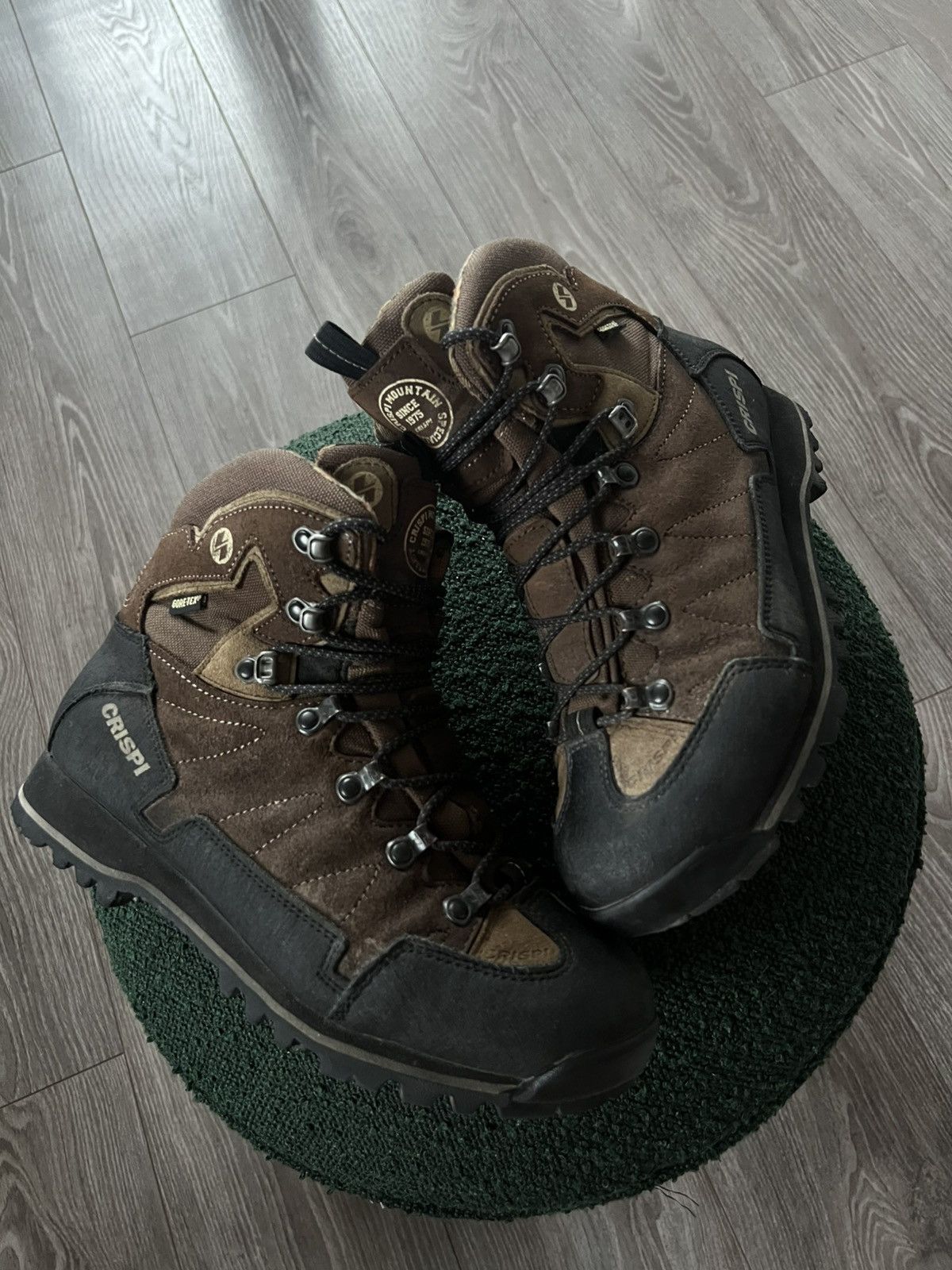 Other ‼️Crispi Hiking Rare Gore-Tex Vibram Trail High Boots‼️ Size US 7 / EU 40 - 5 Thumbnail