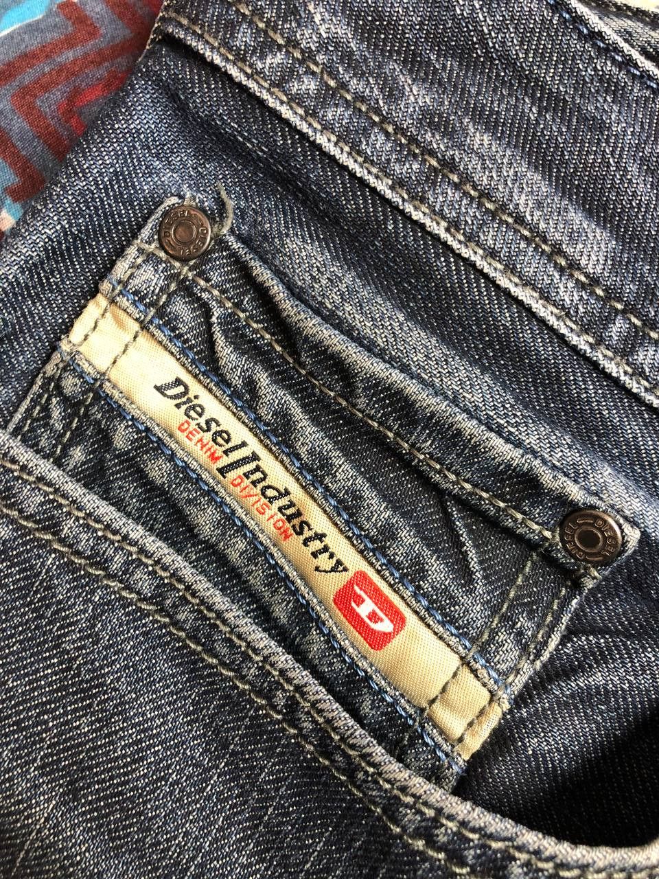 Japanese Brand Crazy Crash Dirty Baggy Faded Jean Japan Avant Garde Style Size US 32 / EU 48 - 12 Thumbnail