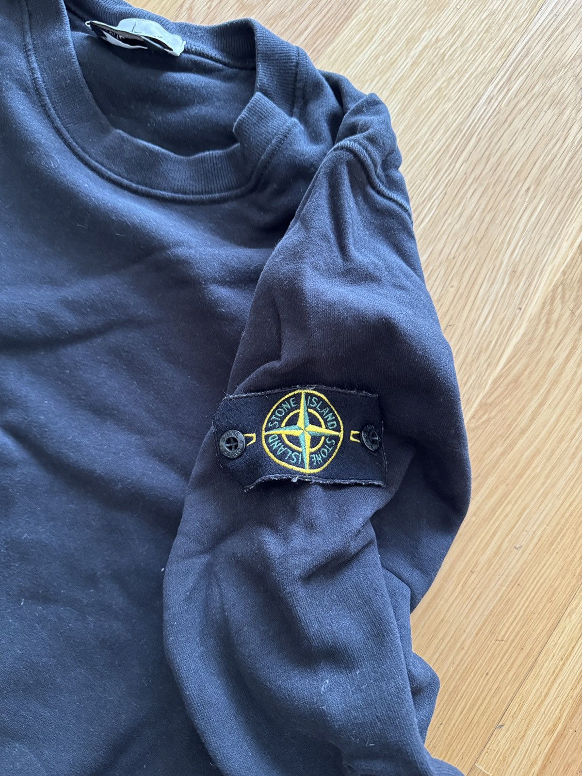 Stone Island Stone Island Black Sweater Size US M / EU 48-50 / 2 - 2 Thumbnail