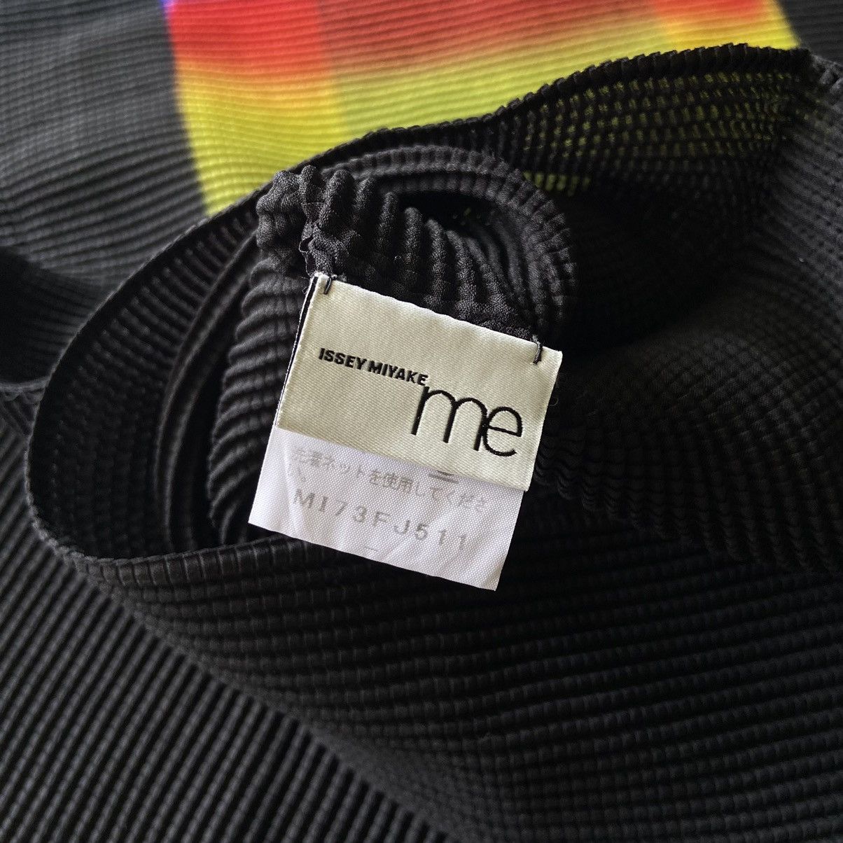 Issey Miyake Issey Miyake Me Multicolor Gradient Pleats Mock Neck Top Size ONE SIZE - 4 Thumbnail