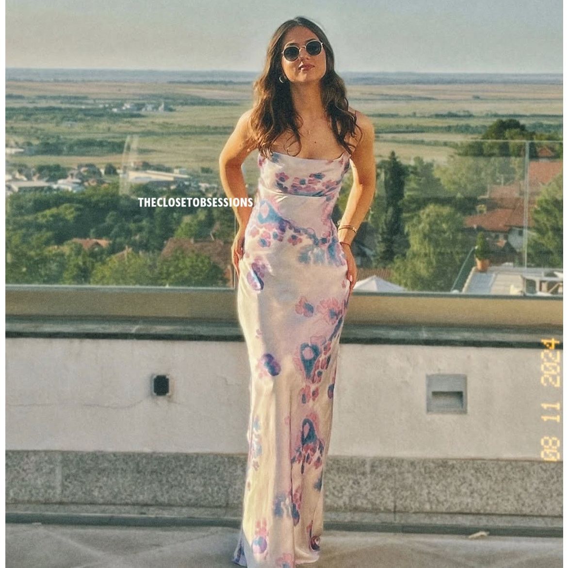 Zara ZARA BLOGGER FAVE!!! Flowy Long Dress NWT Size L / US 10 / IT 46 - 11 Thumbnail