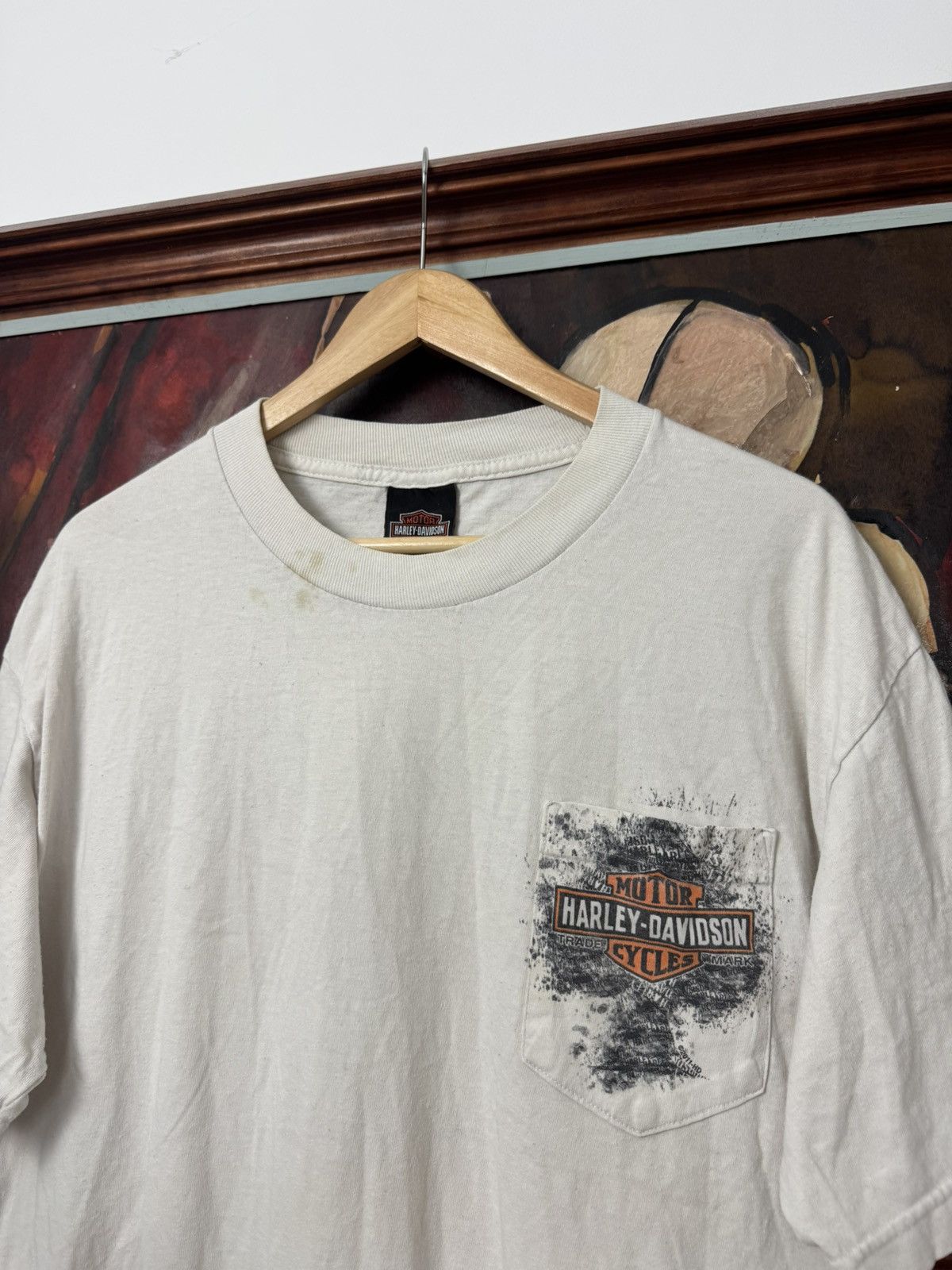 Harley Davidson Harley Davidson Vintage Y2k Tee Motor Cycles Racing Rare Size US L / EU 52-54 / 3 - 3 Thumbnail