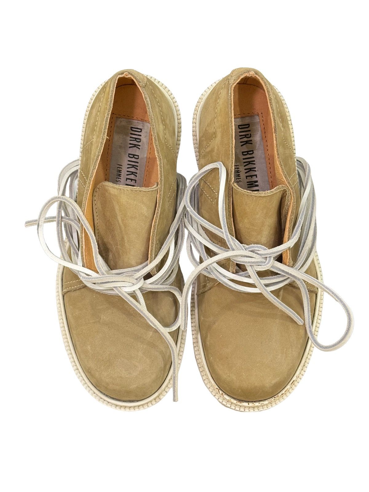 Dirk Bikkembergs NWOB Dirk Bikkembergs Femme S/S1994 lace through shoes Size US 7 / IT 37 - 3 Thumbnail