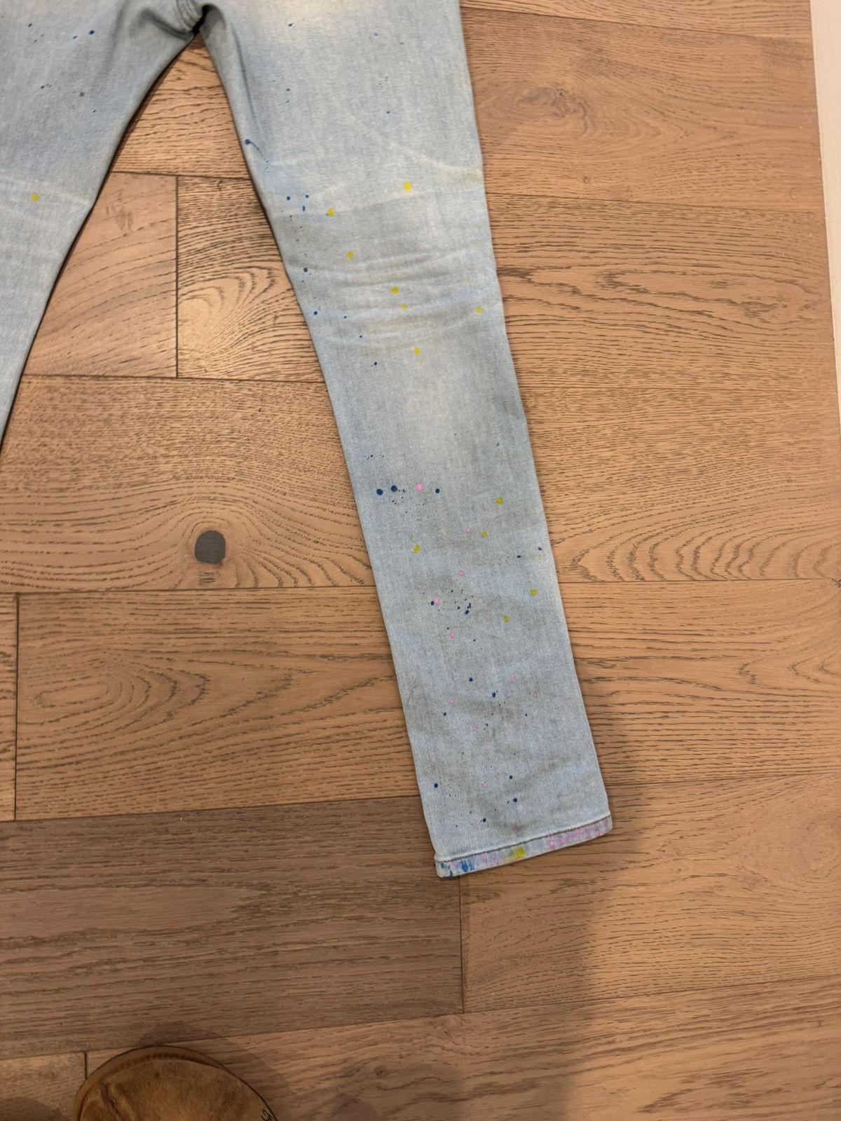 MONFRERE Monfrère Slim Fit Light Wash Jeans 36 Size US 36 / EU 52 - 13 Thumbnail