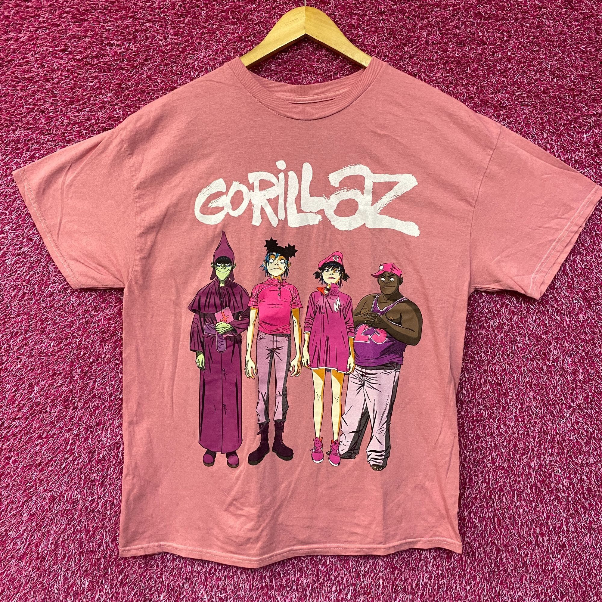 Other Gorillaz Cracker Island Standing Group Pink T-Shirt Large Size US L / EU 52-54 / 3 - 1 Thumbnail