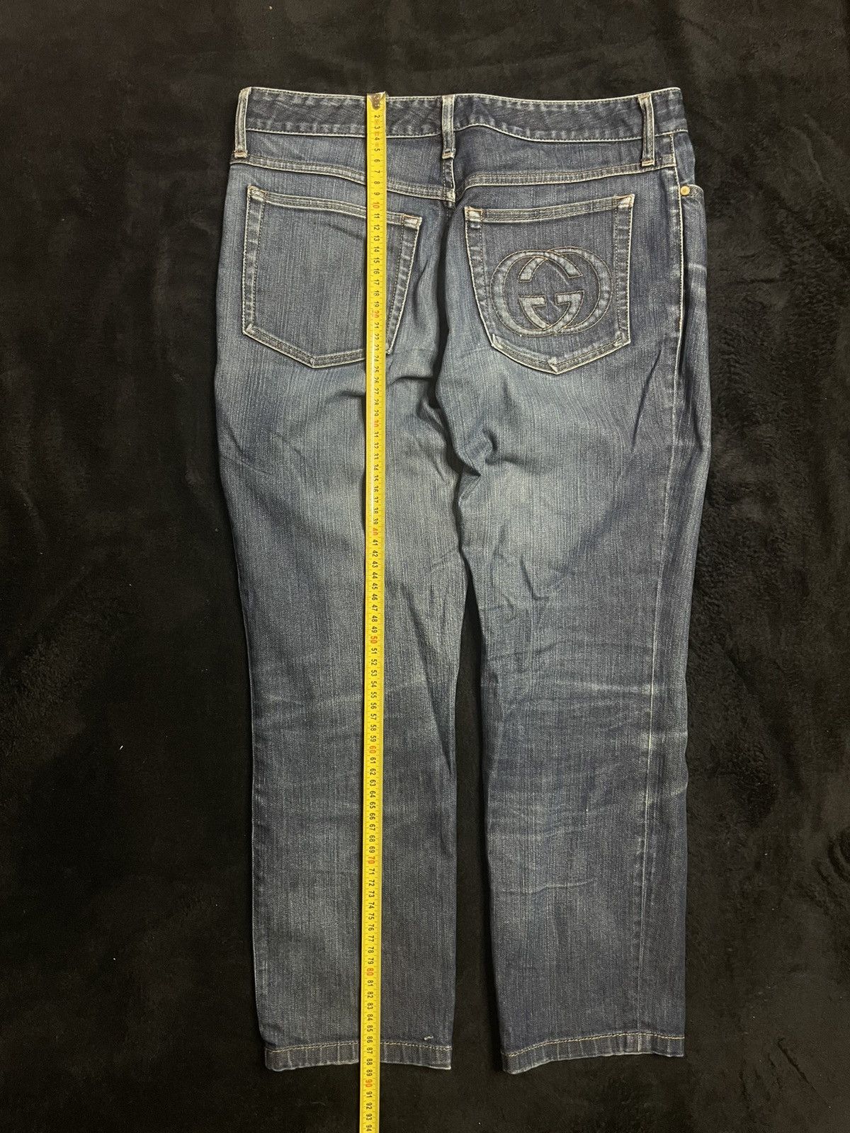 Gucci Vintage Gucci Logo Jeans Woman‘s y2k Size S Size 28" / US 6 / IT 42 - 9 Thumbnail