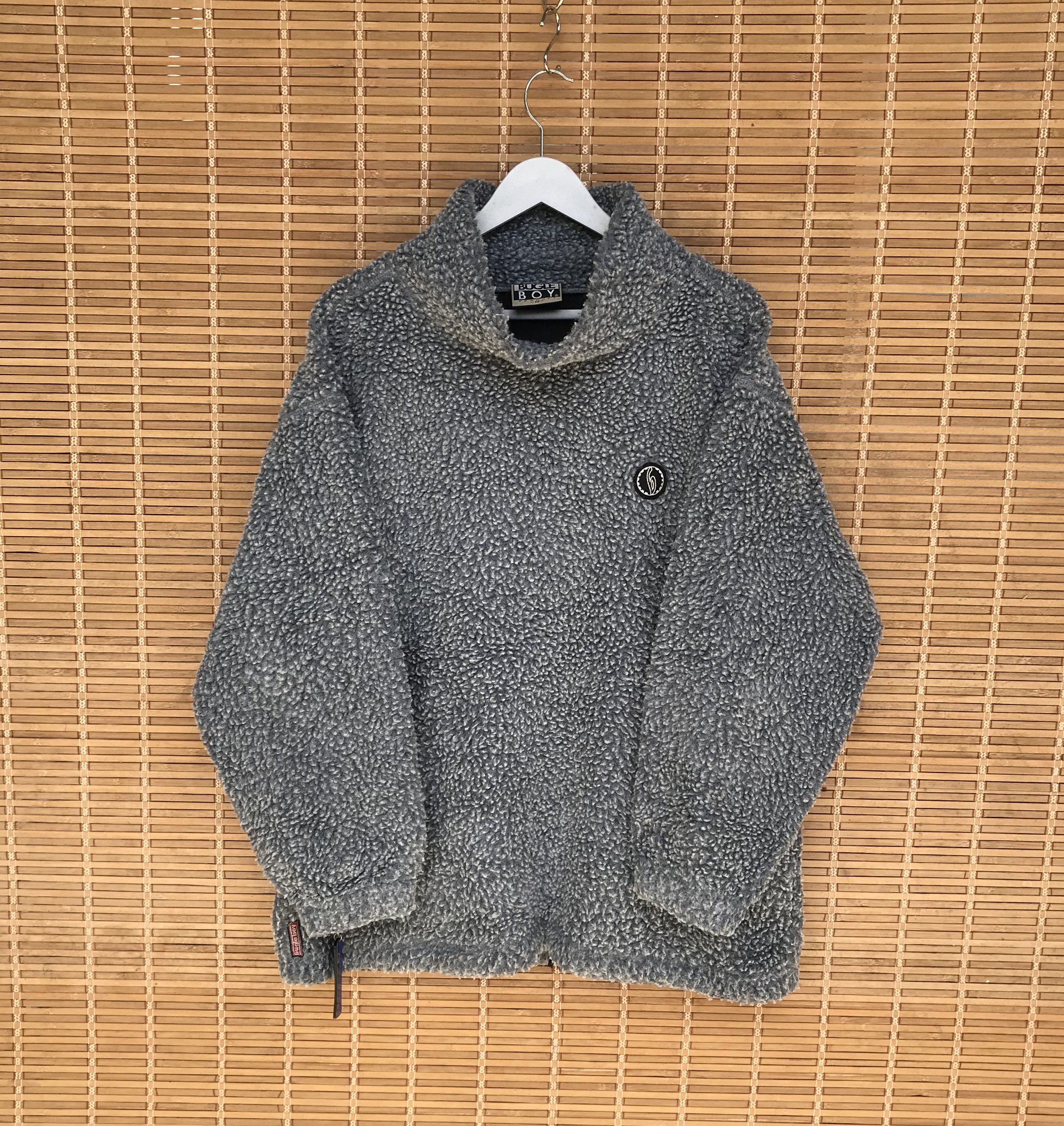Bugle Boy Vintage Buggle Boy X Pile Fleece turtle loose neck baggy Size US M / EU 48-50 / 2 - 3 Thumbnail