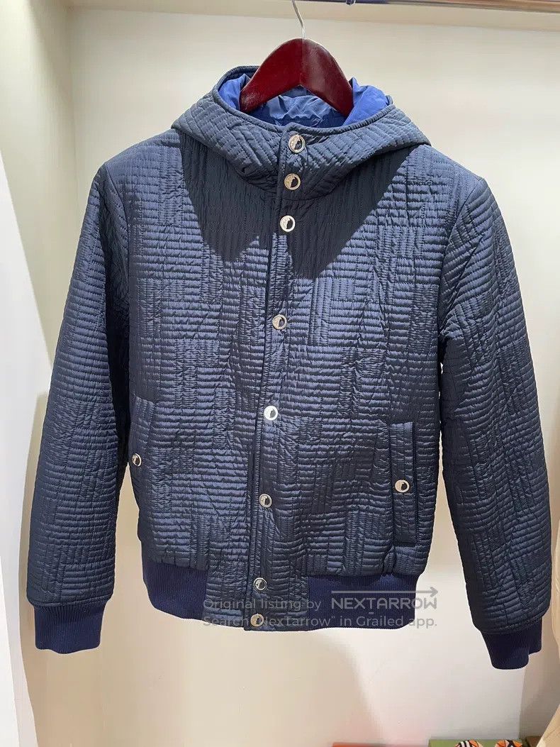 Versace Versace Hooded cotton jacket Size US S / EU 44-46 / 1 - 1 Thumbnail