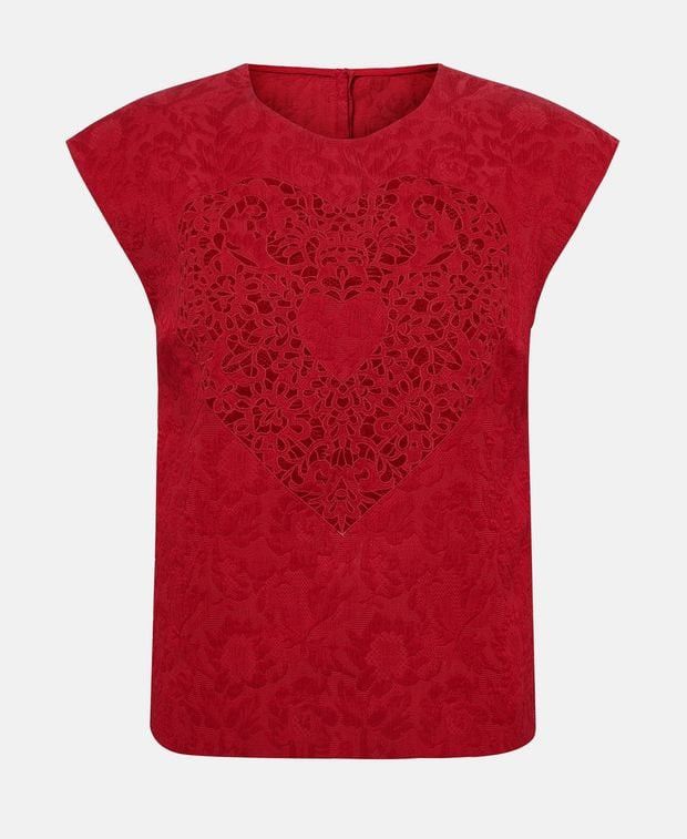 Dolce & Gabbana Silk-blend top Size XXS / US 00 / IT 34 - 1 Thumbnail