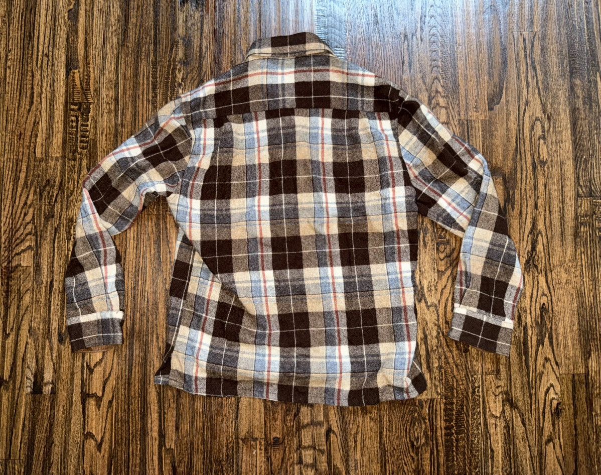 Pendleton Vintage Korea Woodland Flannel Shirt Sz Medium Brown Plaid Size US M / EU 48-50 / 2 - 4 Thumbnail