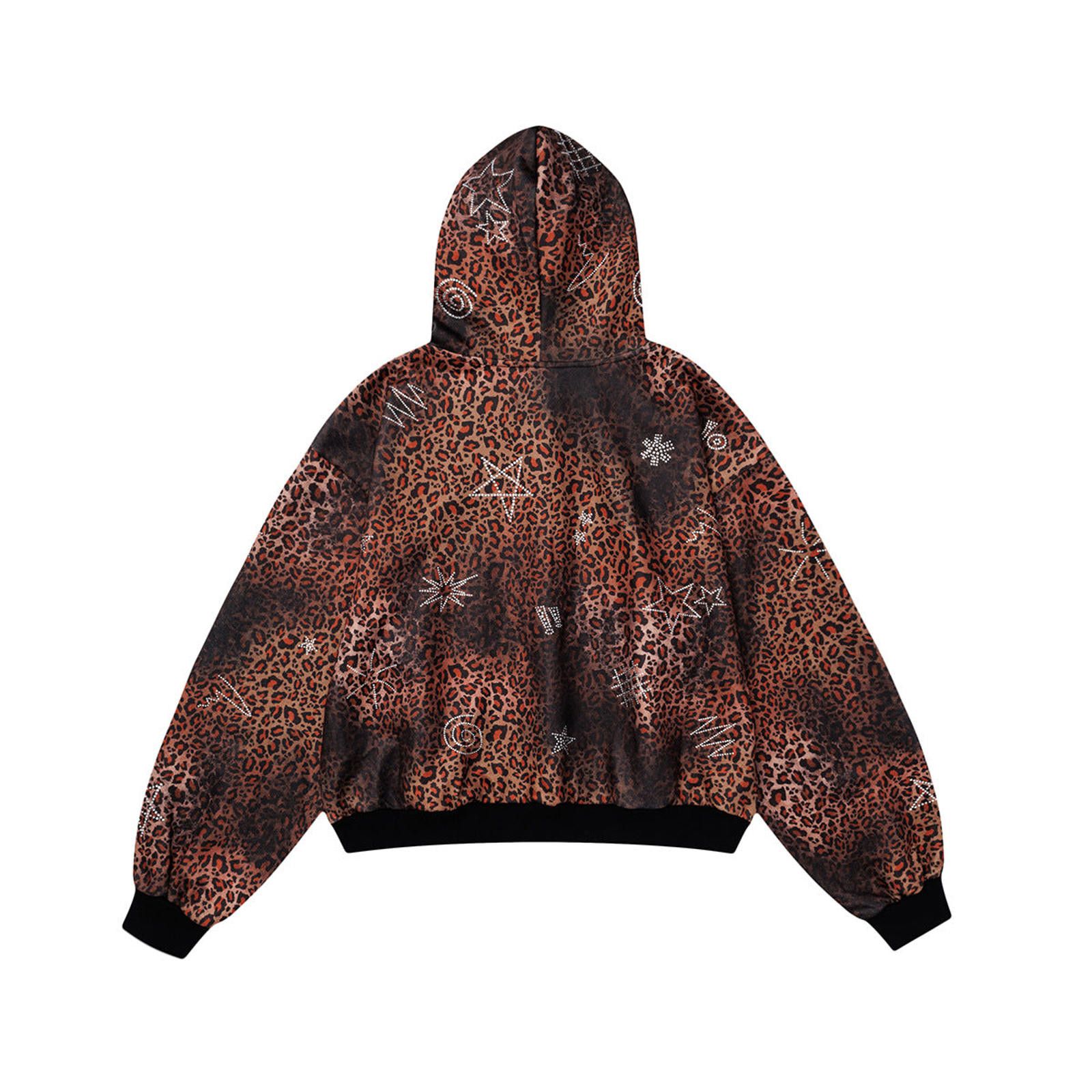 Japanese Brand Celestial Rhinestone Zip Hoodie Size US M / EU 48-50 / 2 - 2 Thumbnail