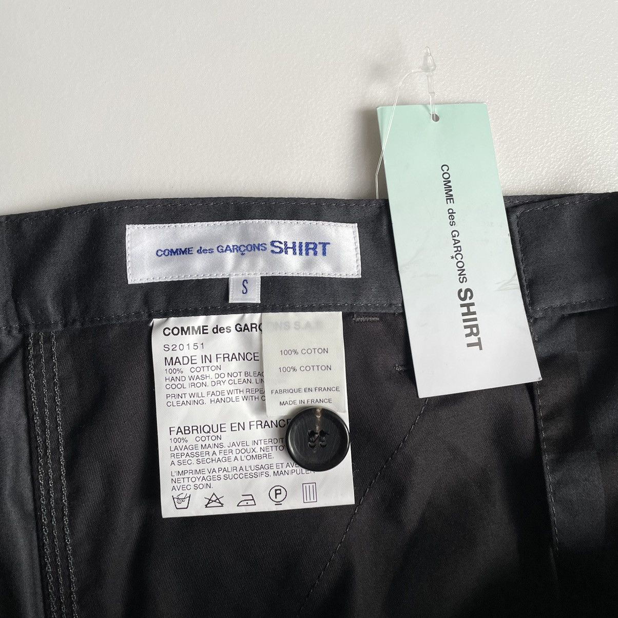 Comme des Garcons ‘Checkerboard Front’ Utility Pants Size US 32 / EU 48 - 5 Thumbnail