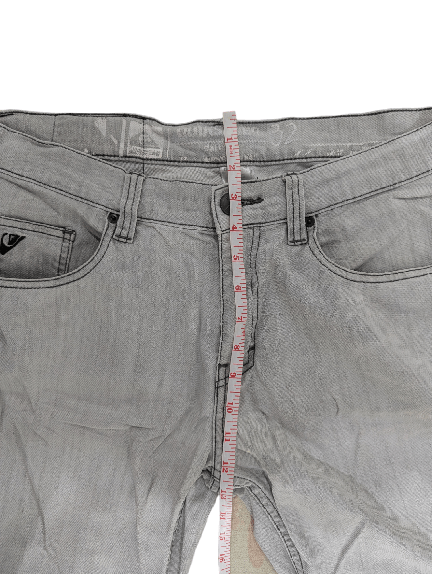 Quiksilver DISTRESSED QUIKSILVER JEANS DENIM Size US 32 / EU 48 - 8 Thumbnail
