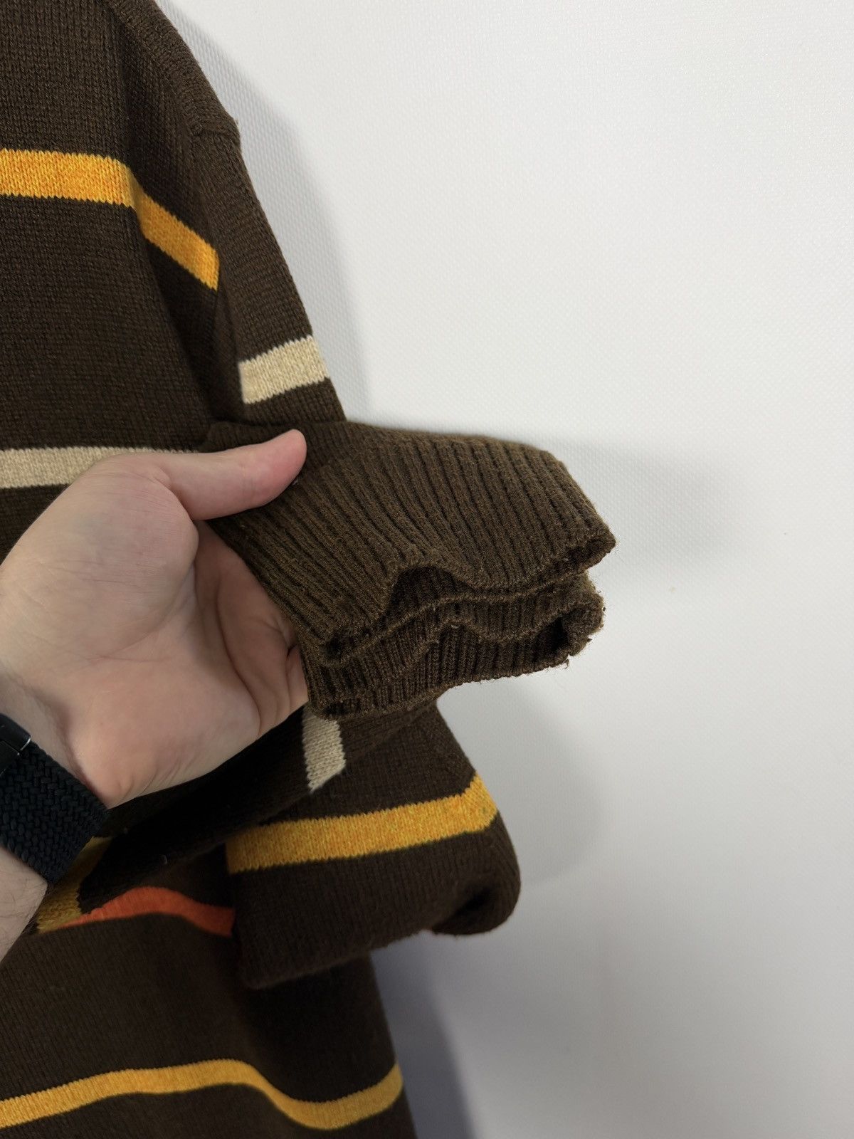 Paul & Shark Paul Shark Wool Sweater Striped Pullover Vintage Italy Sz L Size US L / EU 52-54 / 3 - 7 Thumbnail