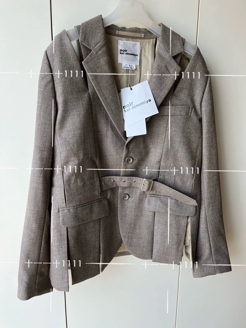 Comme des Garcons Comme Des Garcons Buckle split blazer Size S / US 4 / IT 40 - 6 Thumbnail