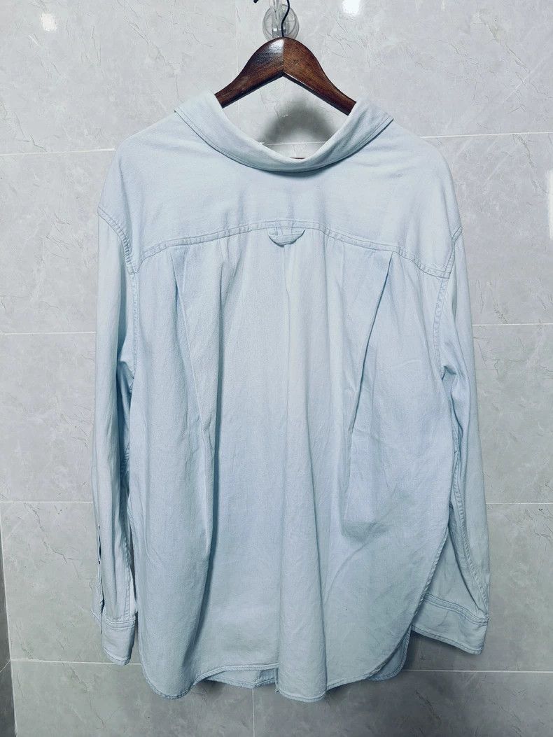 Balenciaga Balenciaga Light Blue Denim Jacket - dmc Size US M / EU 48-50 / 2 - 1 Thumbnail