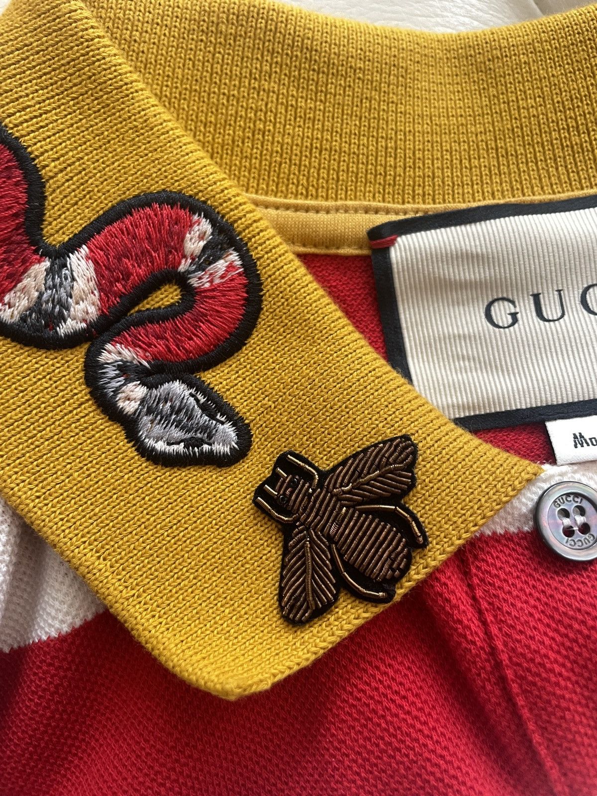 Gucci Gucci snake polo Size US M / EU 48-50 / 2 - 5 Thumbnail