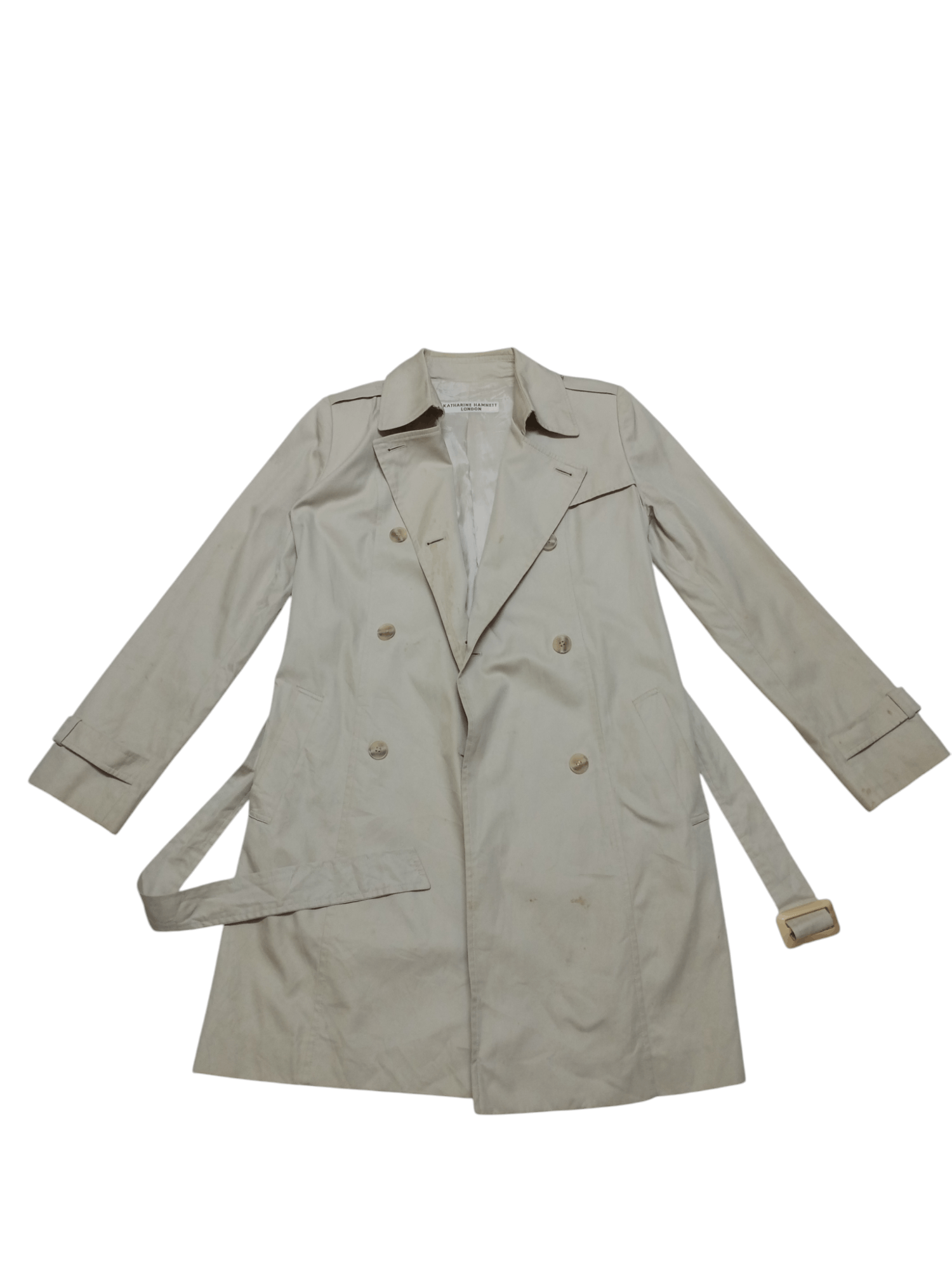 Katharine Hamnett London Katharine Hamnett London Double Breasted Trench Coat Size US S / EU 44-46 / 1 - 3 Thumbnail