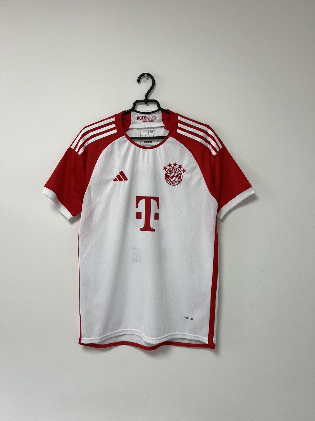 Vintage Bayern Munich Kane #9 Jersey Adidas Trikot Shirt Rare sz XL Size US XL / EU 56 / 4 - 13 Thumbnail