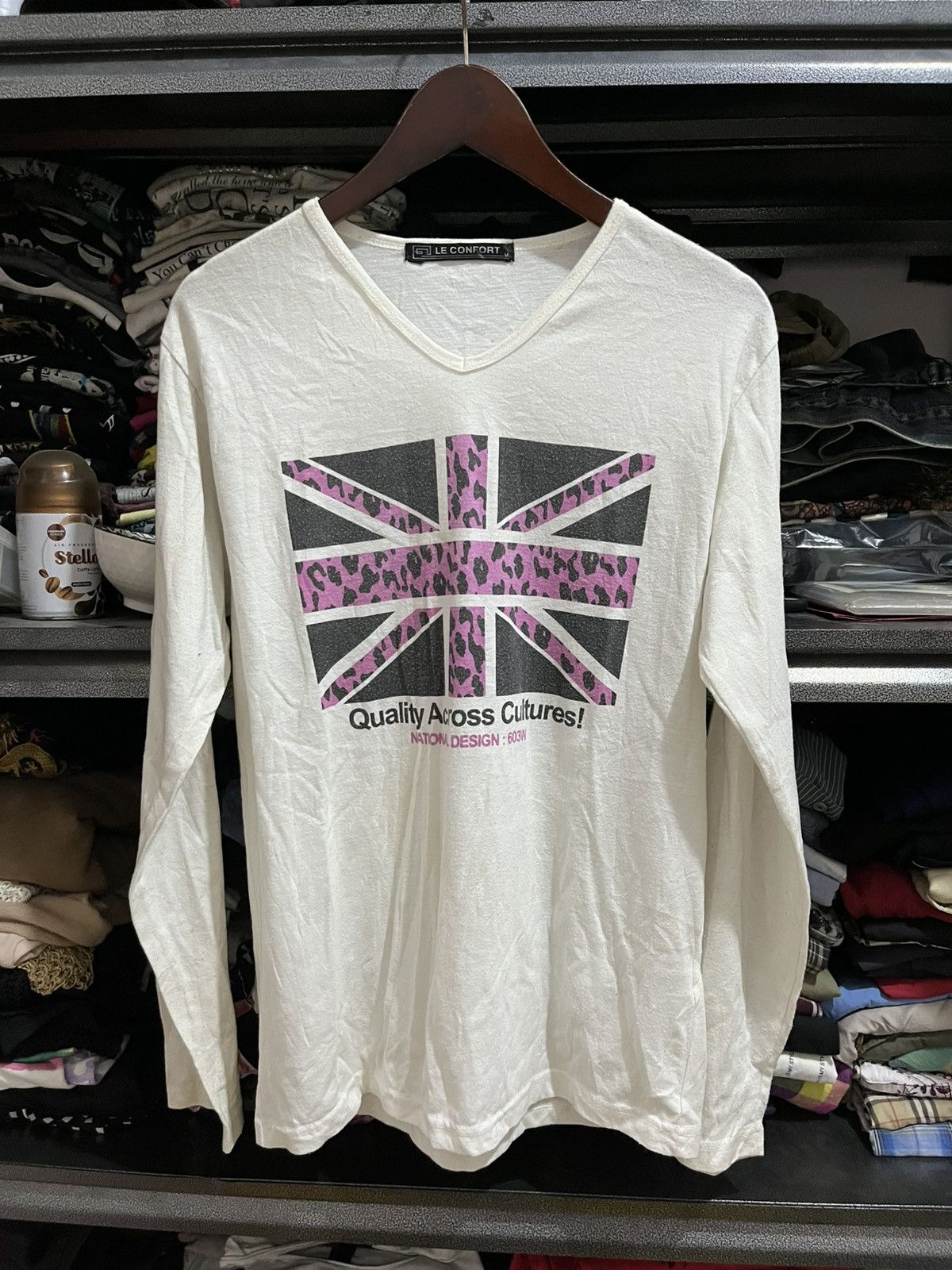 If Six Was Nine × Japanese Brand × Le Grande Bleu (L.G.B.) Le confort uk flag Size US M / EU 48-50 / 2 - 1 Thumbnail