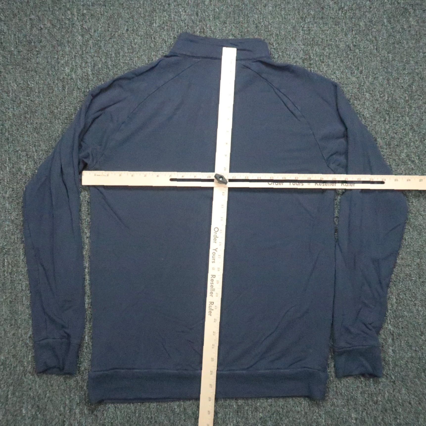 TravisMathew Travis Mathew Pullover Mens M Blue Chest Stripe 1/4 Zip Stretch Casual Shirt Size US M / EU 48-50 / 2 - 5 Thumbnail