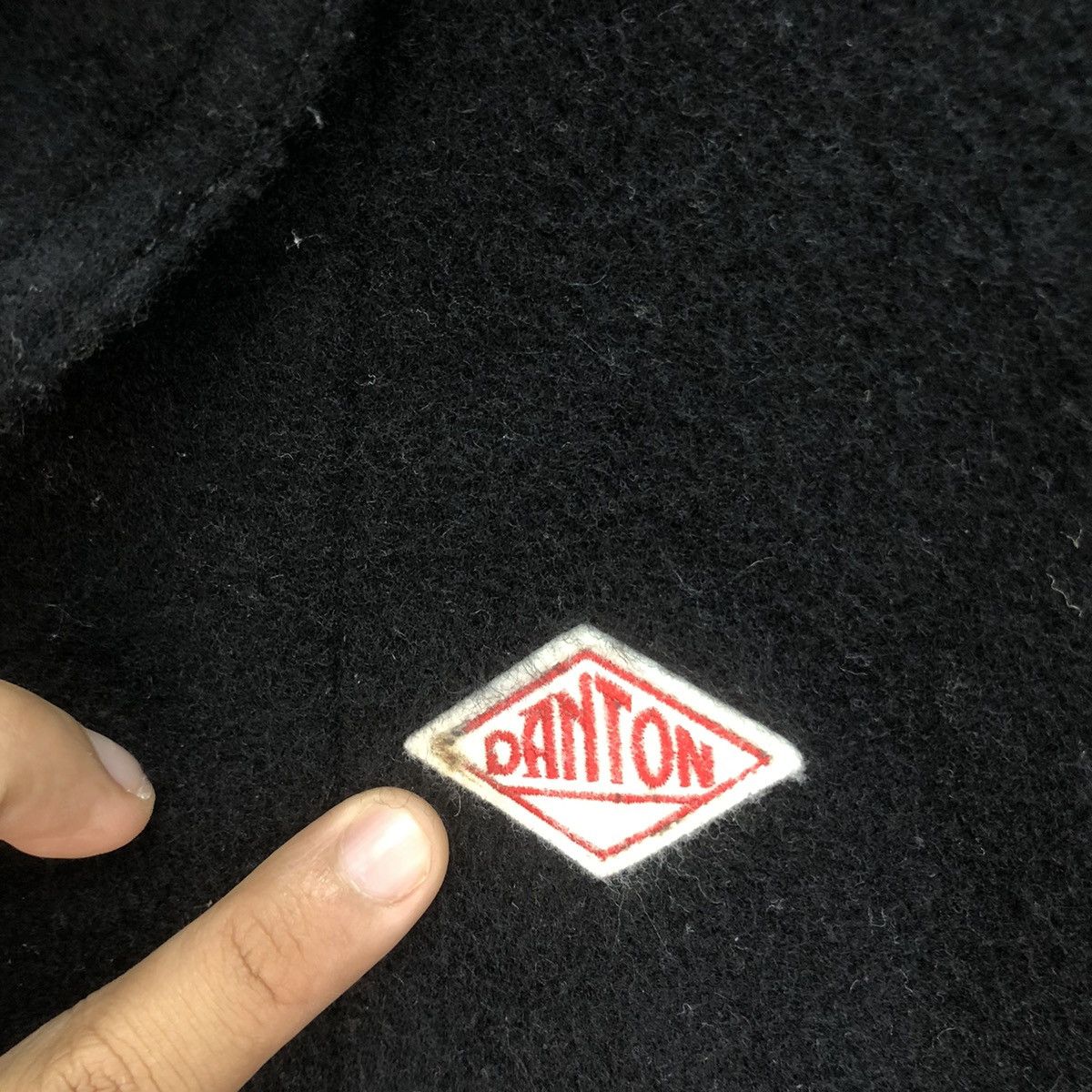 Danton × Japanese Brand × Vintage Vintage Danton Vetements De Travail Wool Jacket Size US S / EU 44-46 / 1 - 4 Thumbnail