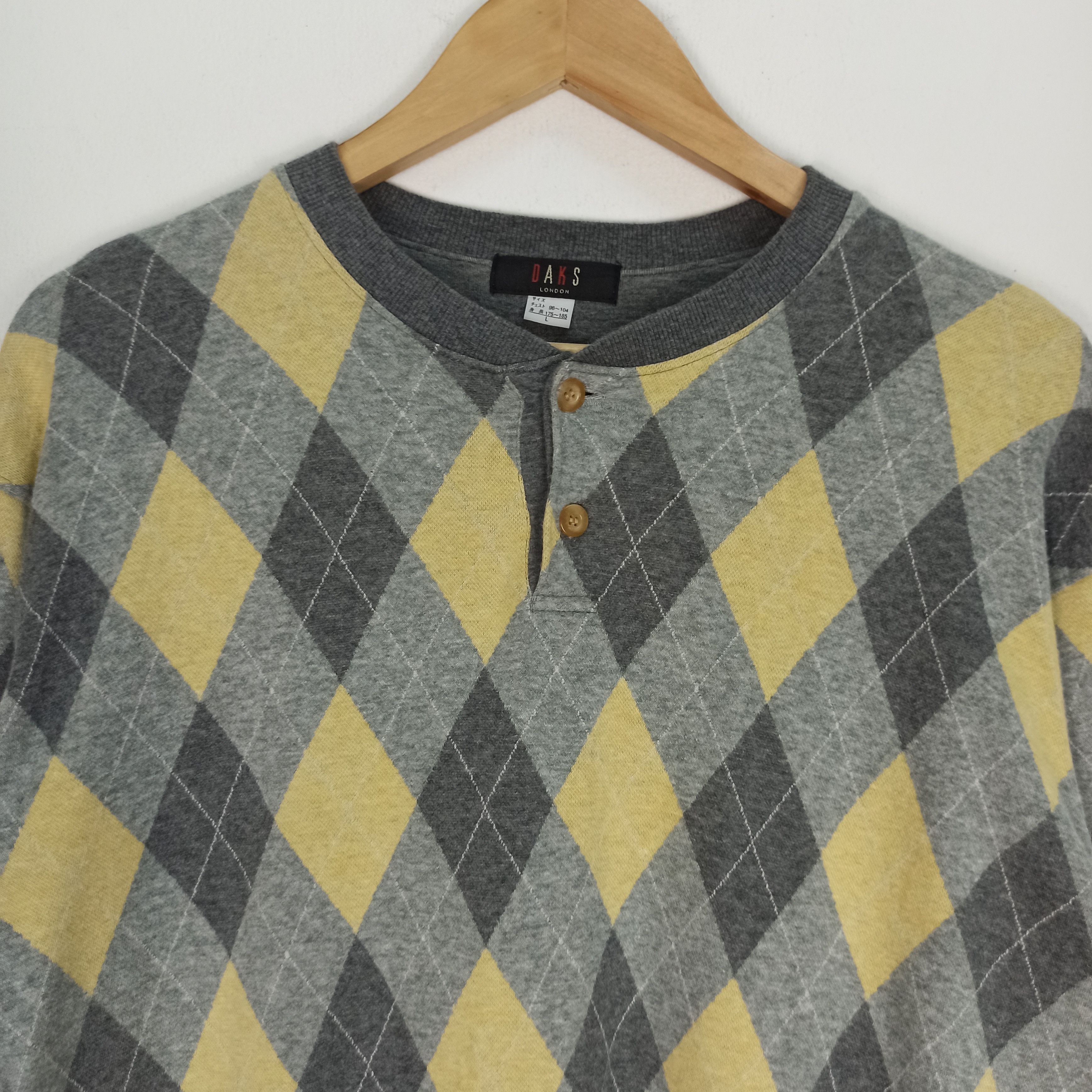 DAKS Vintage Daks London Sweatshirt Size US L / EU 52-54 / 3 - 2 Thumbnail